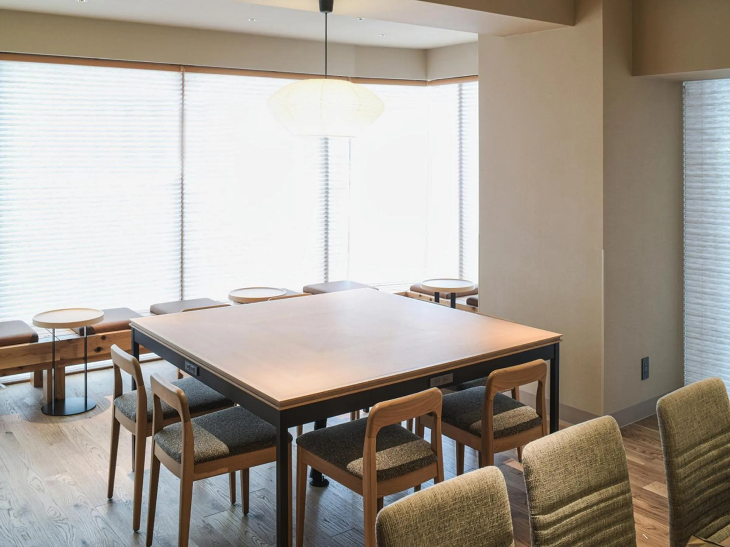 Dining area in Vessel Inn Asakusa Tsukuba Express