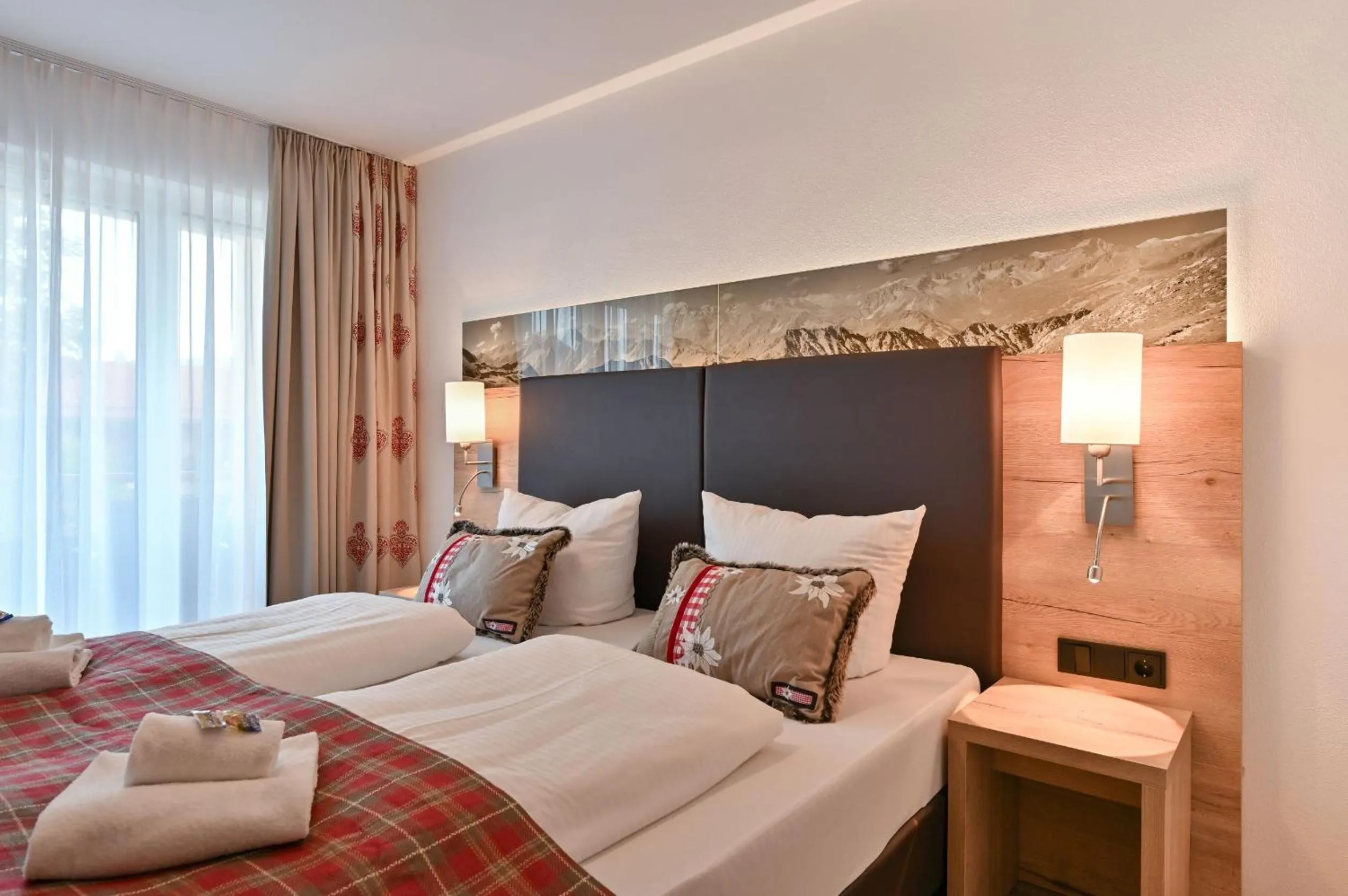 Bedroom, Bed in Monusse Boid Wohnung 15