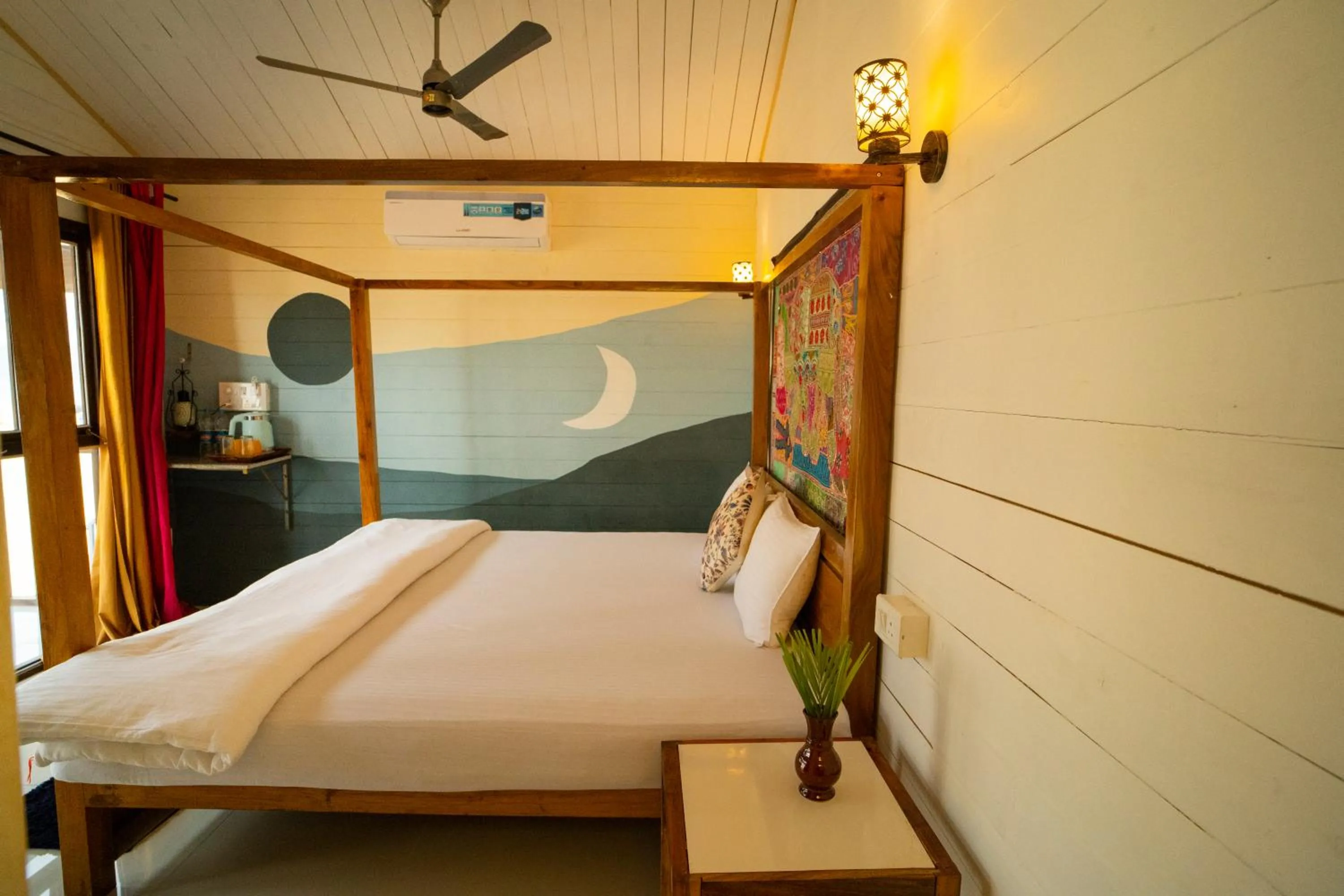 Bed in Shambho Retreat