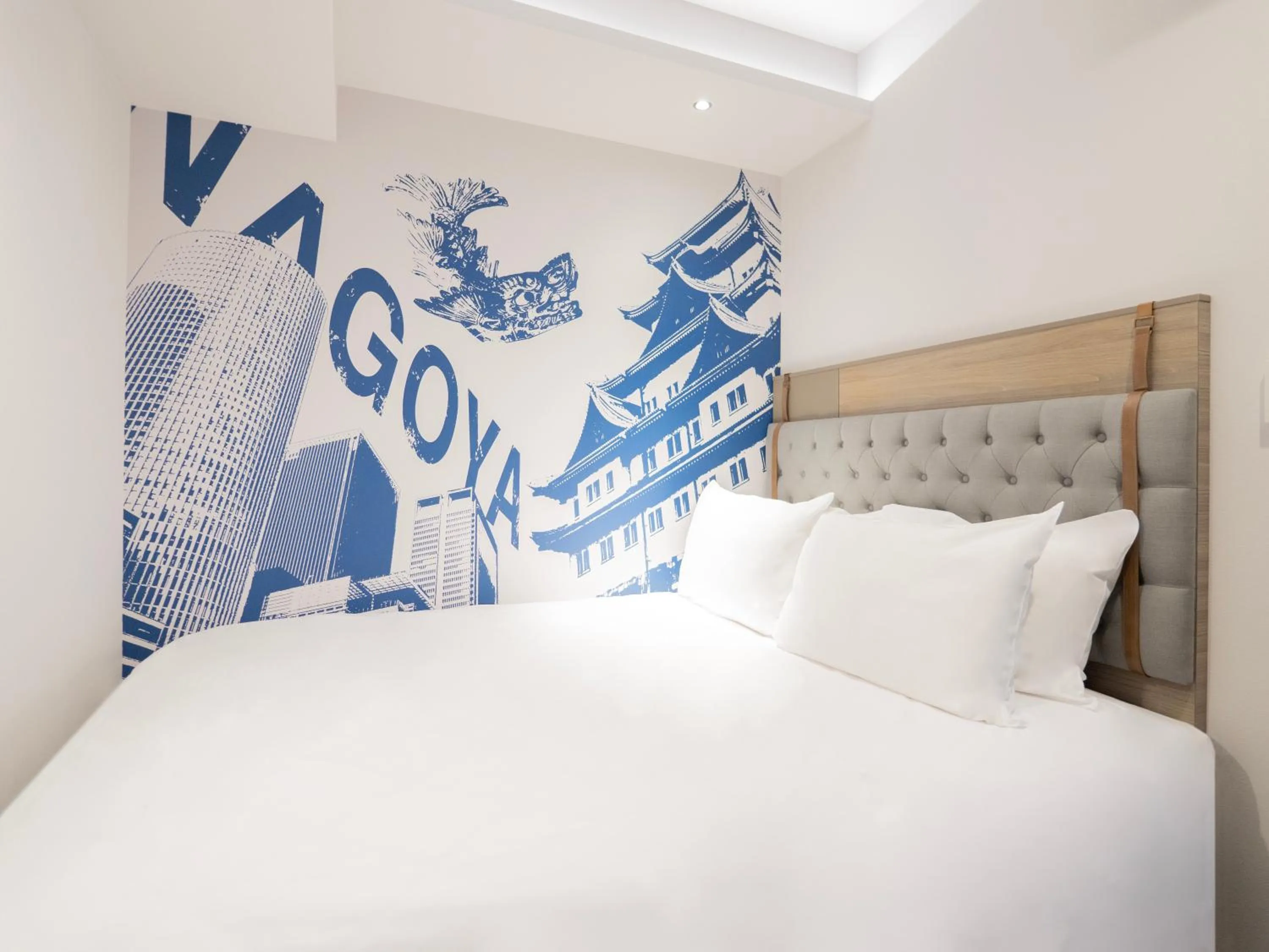 Bed in Travelodge Nagoya Sakae