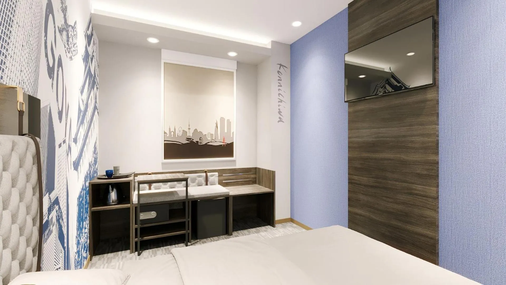 Bedroom, Bed in Travelodge Nagoya Sakae