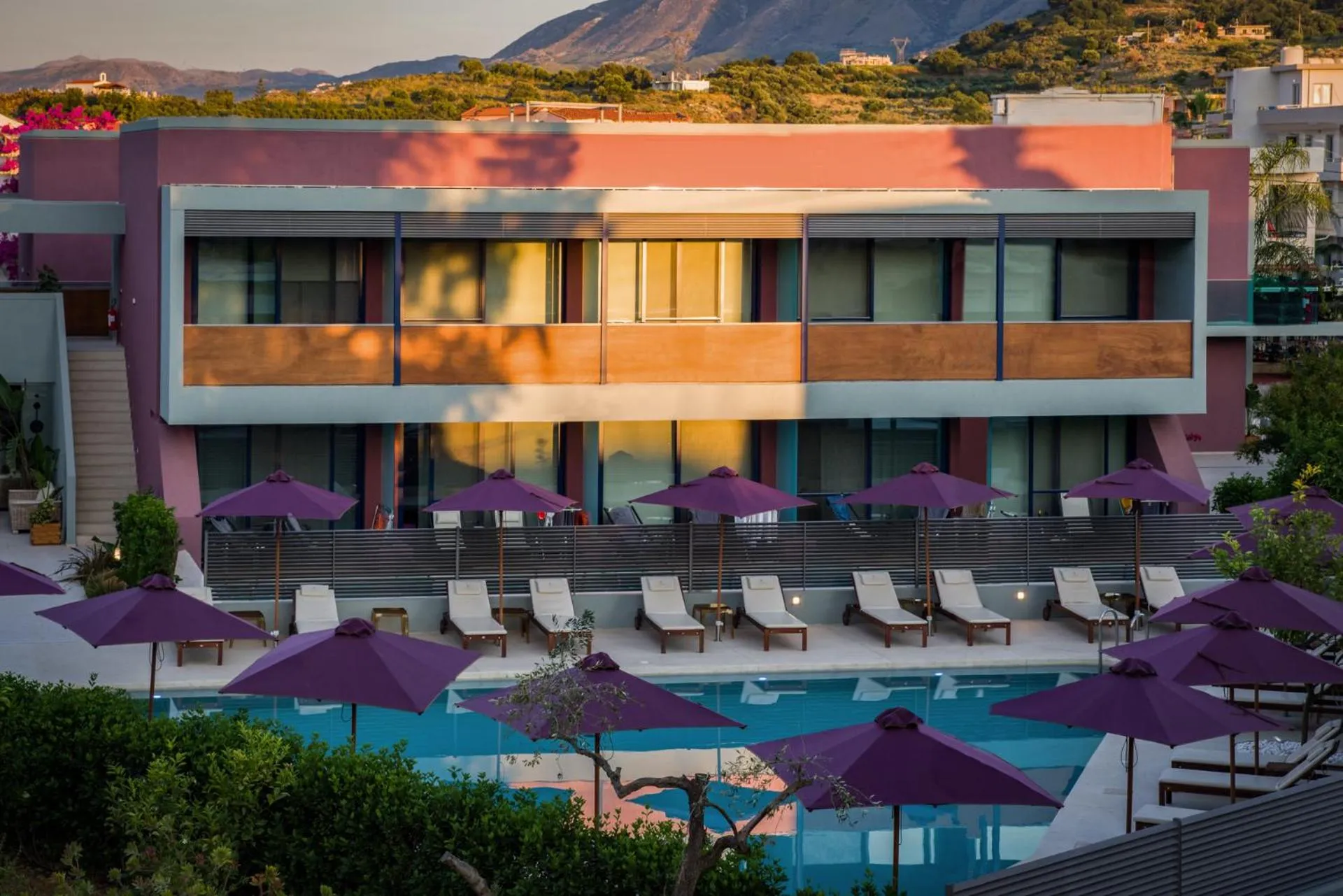 Property building in Harmony Boutique Resort - Adults oriented