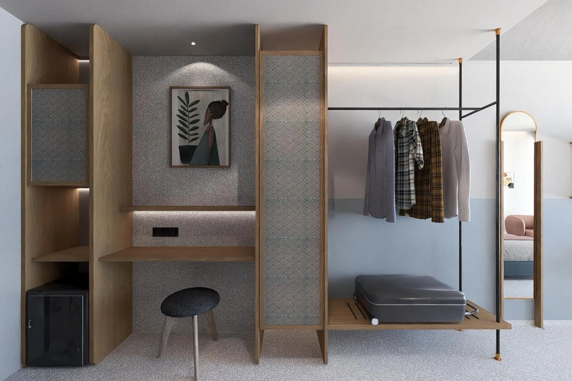 wardrobe in Harmony Boutique Resort - Adults oriented