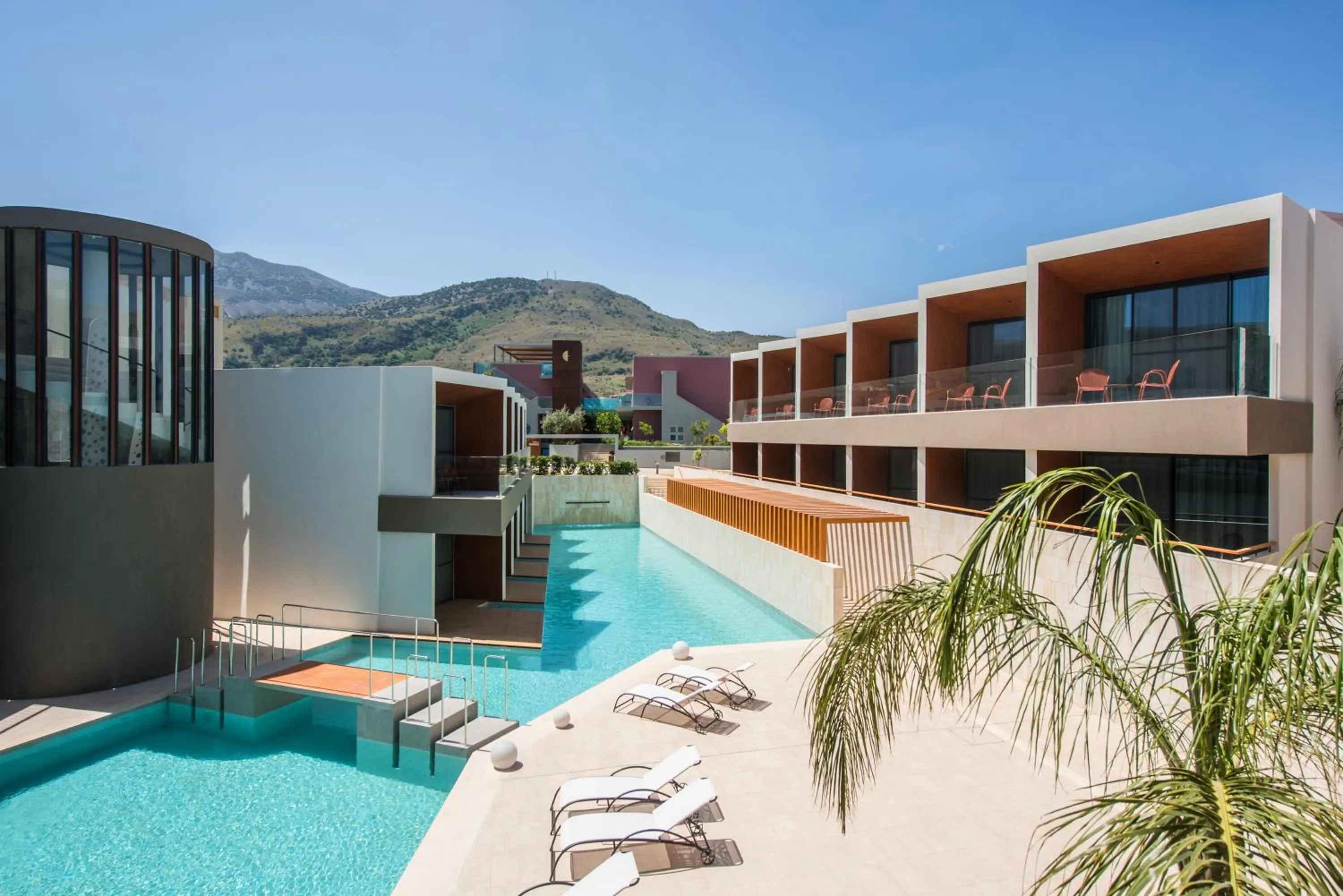 Pool view in Harmony Boutique Resort - Adults oriented