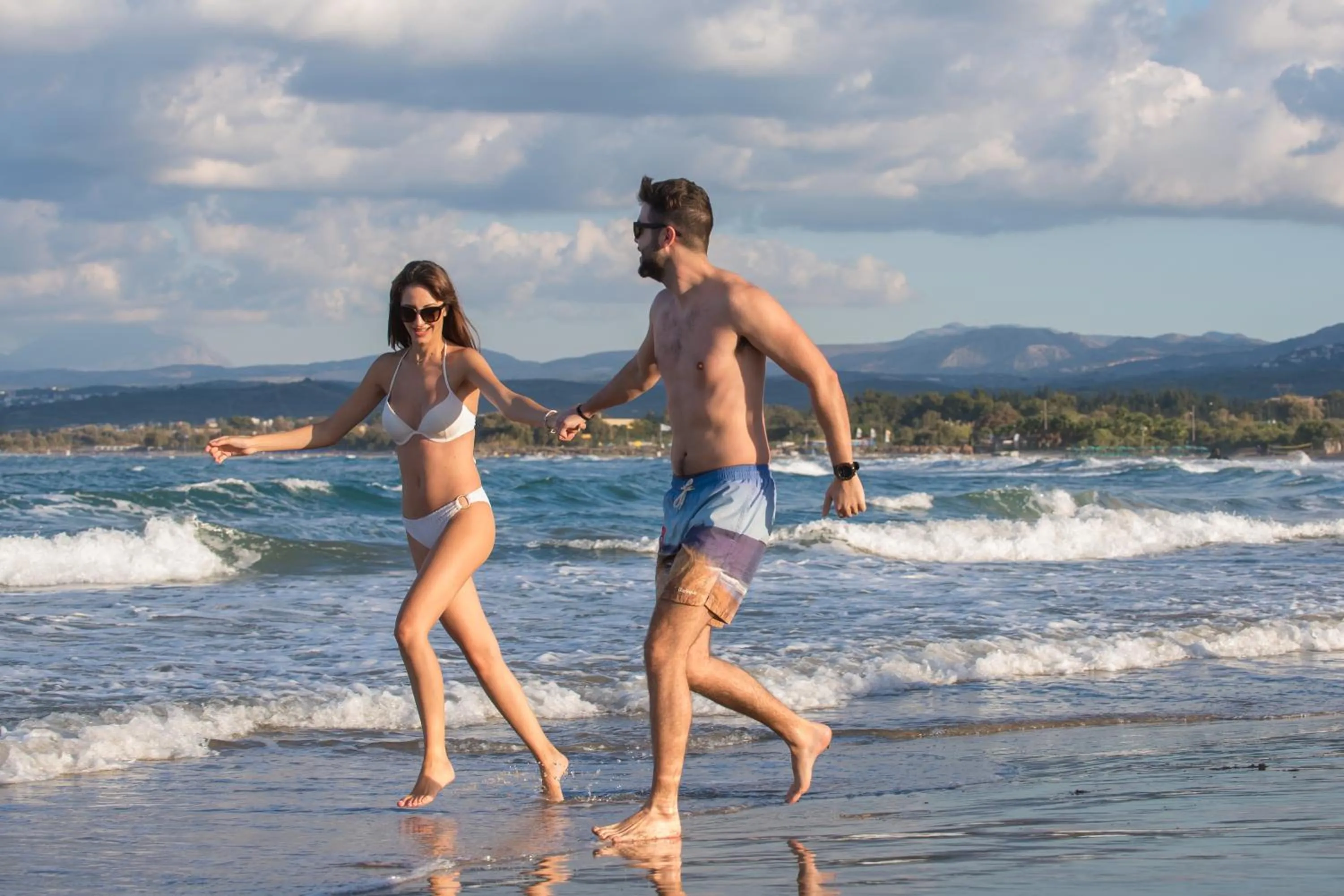 Beach in Corissia Beach hotel
