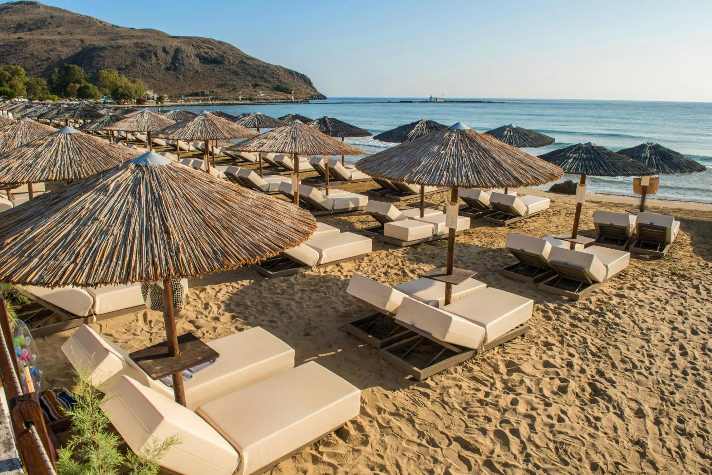Beach in Corissia Beach hotel