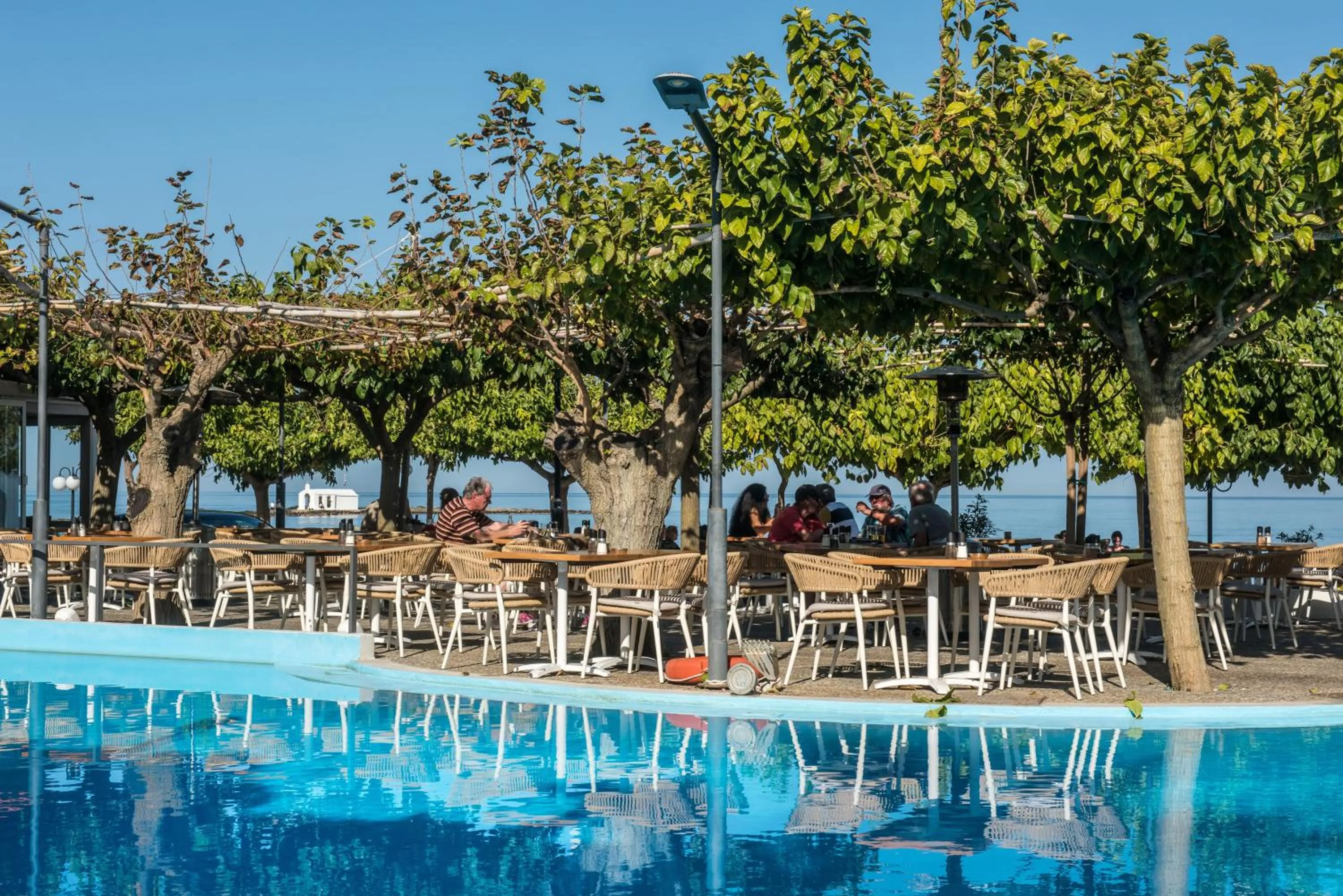 Restaurant/places to eat in Corissia Beach hotel