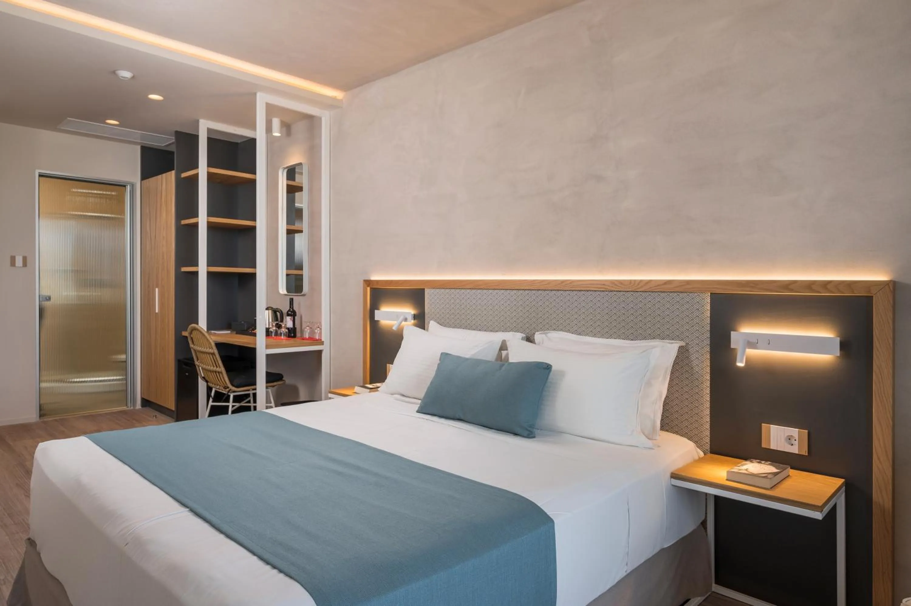 Bedroom in Corissia Beach hotel