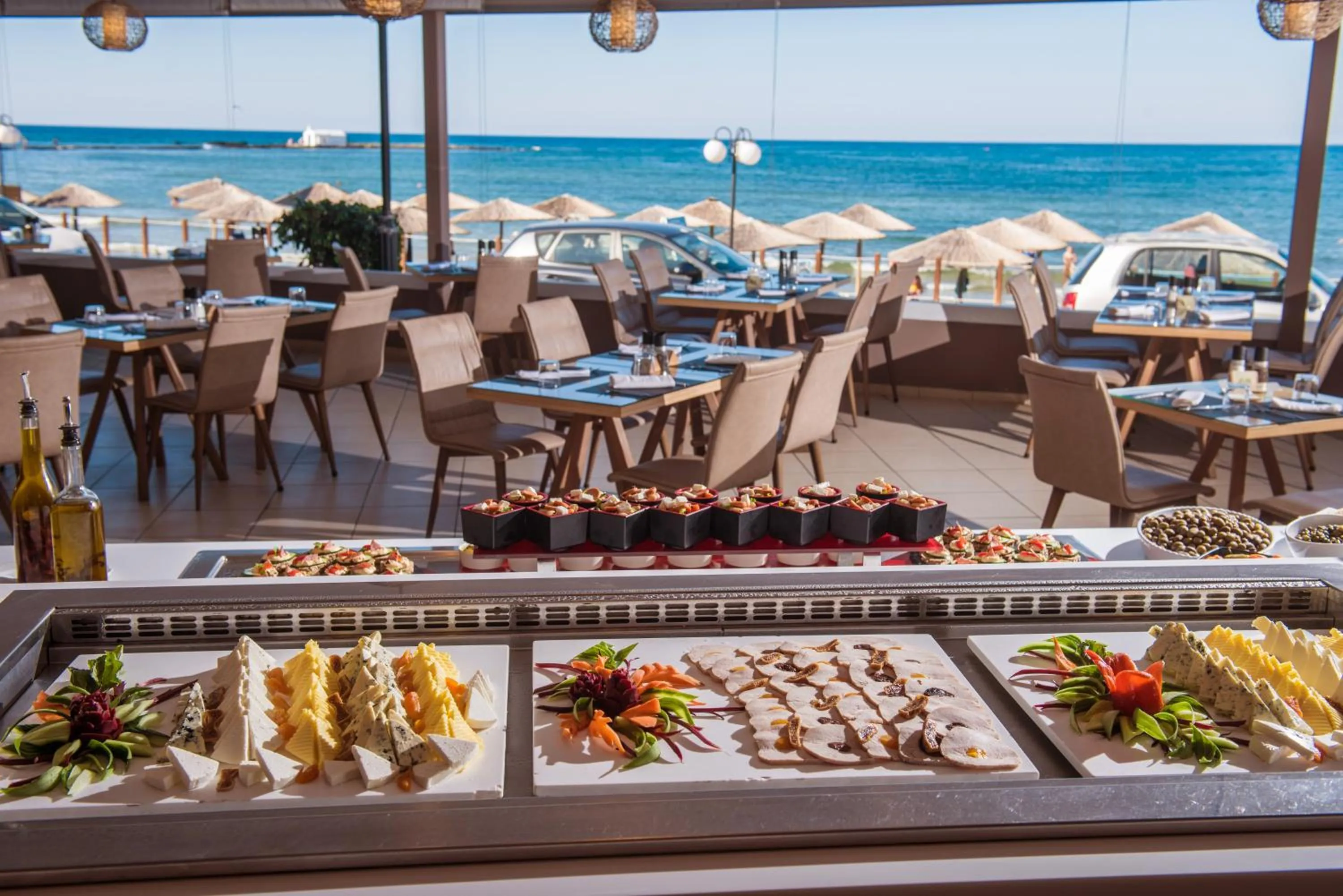 Restaurant/places to eat in Corissia Beach hotel