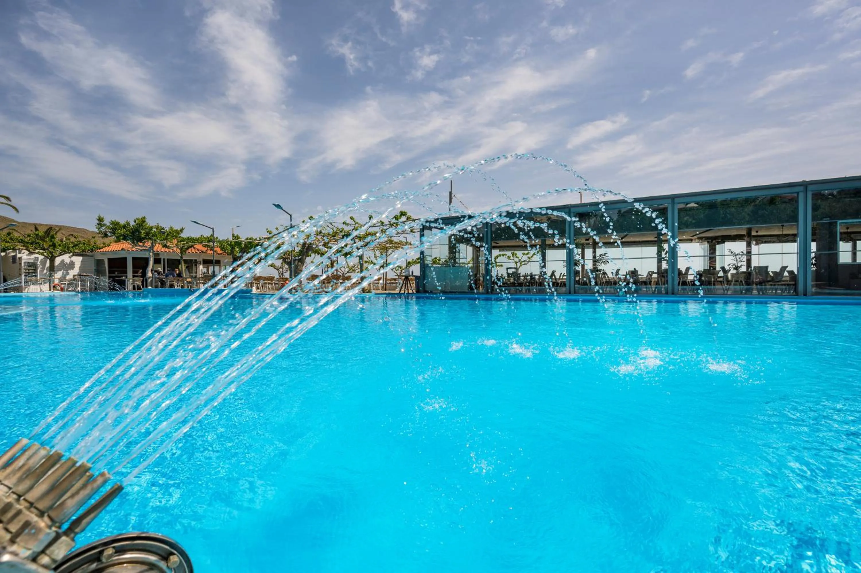 Swimming pool in Corissia Beach hotel