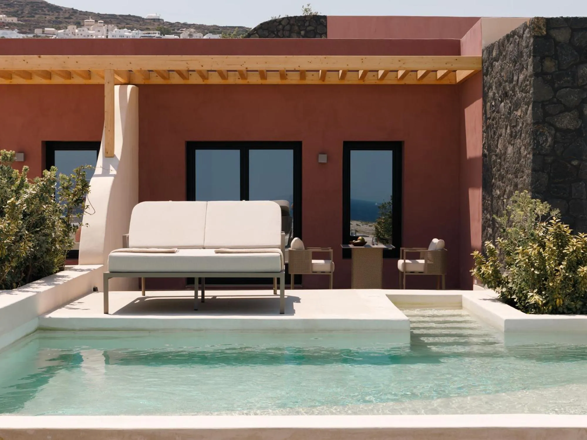 Patio in Elysian Retreat