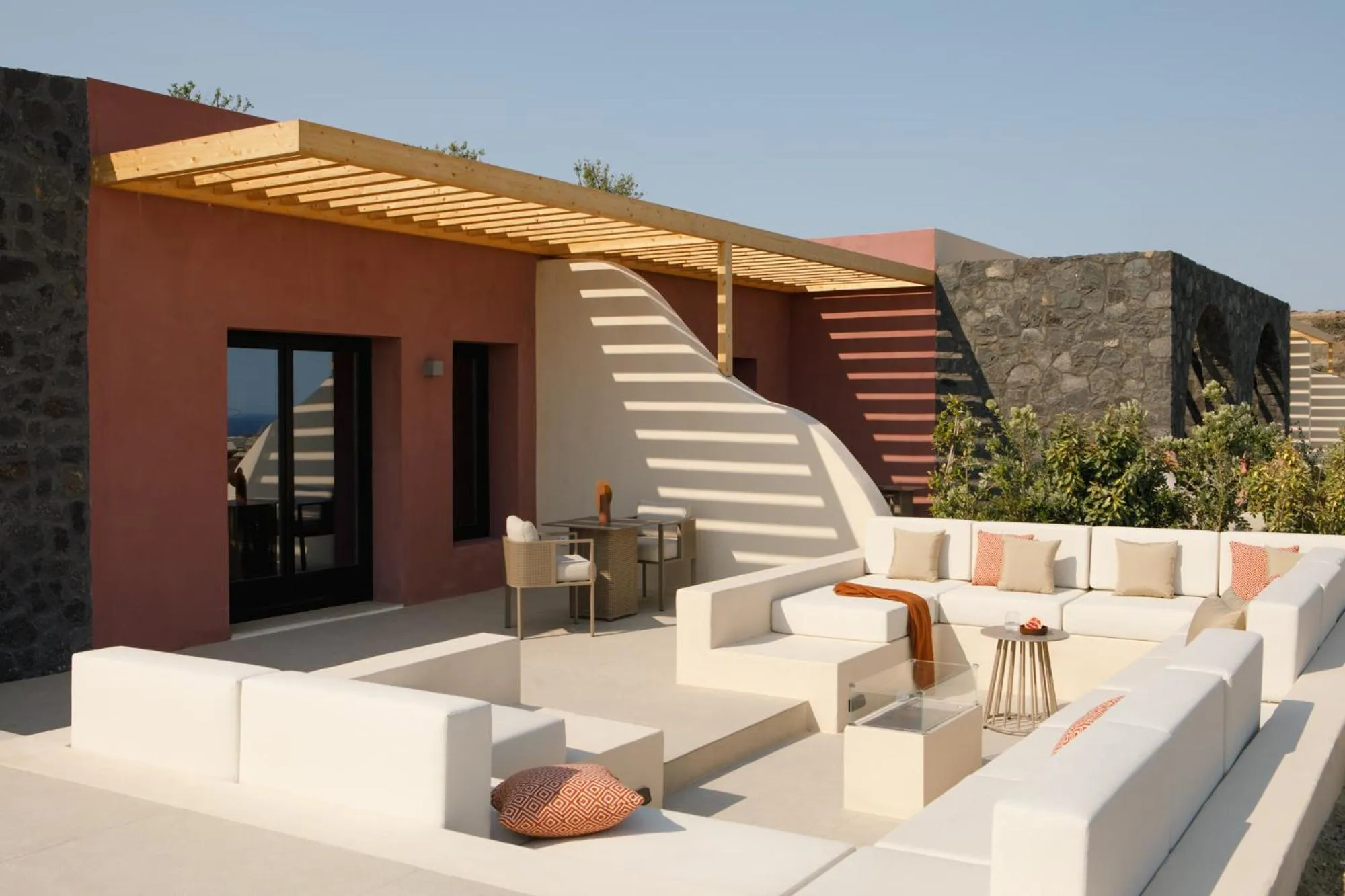 Patio in Elysian Retreat