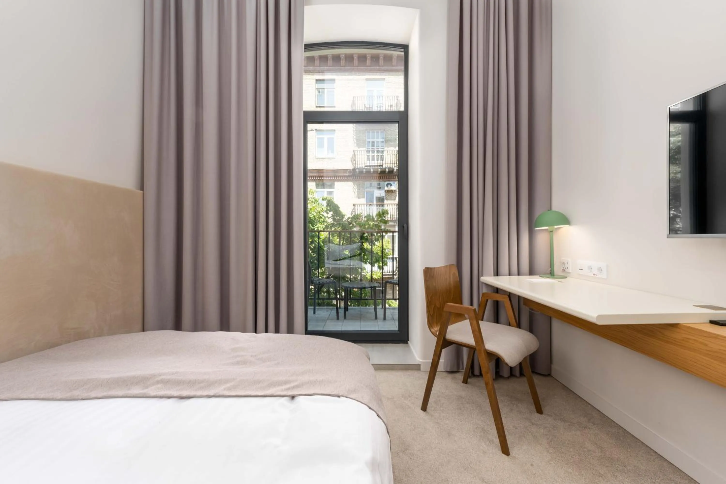 Bed in Sophia Hotel Kyiv