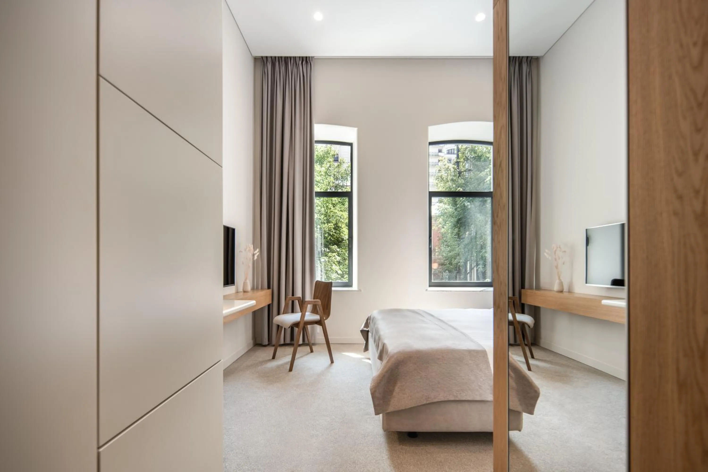 Bed in Sophia Hotel Kyiv