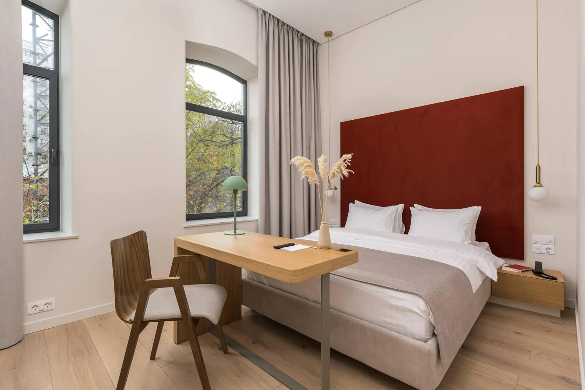 Bed in Sophia Hotel Kyiv