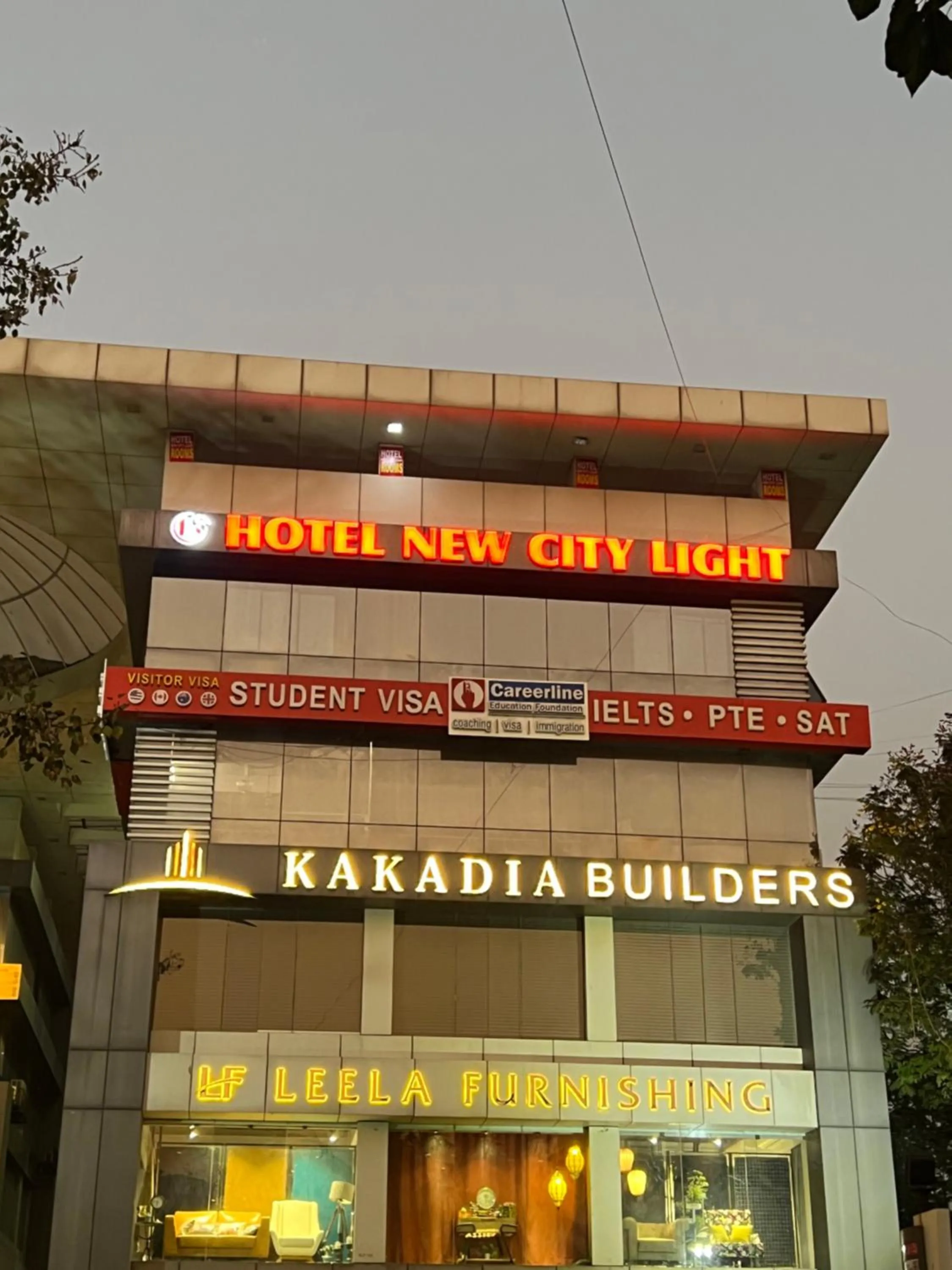 Property building in Hotel New City Light