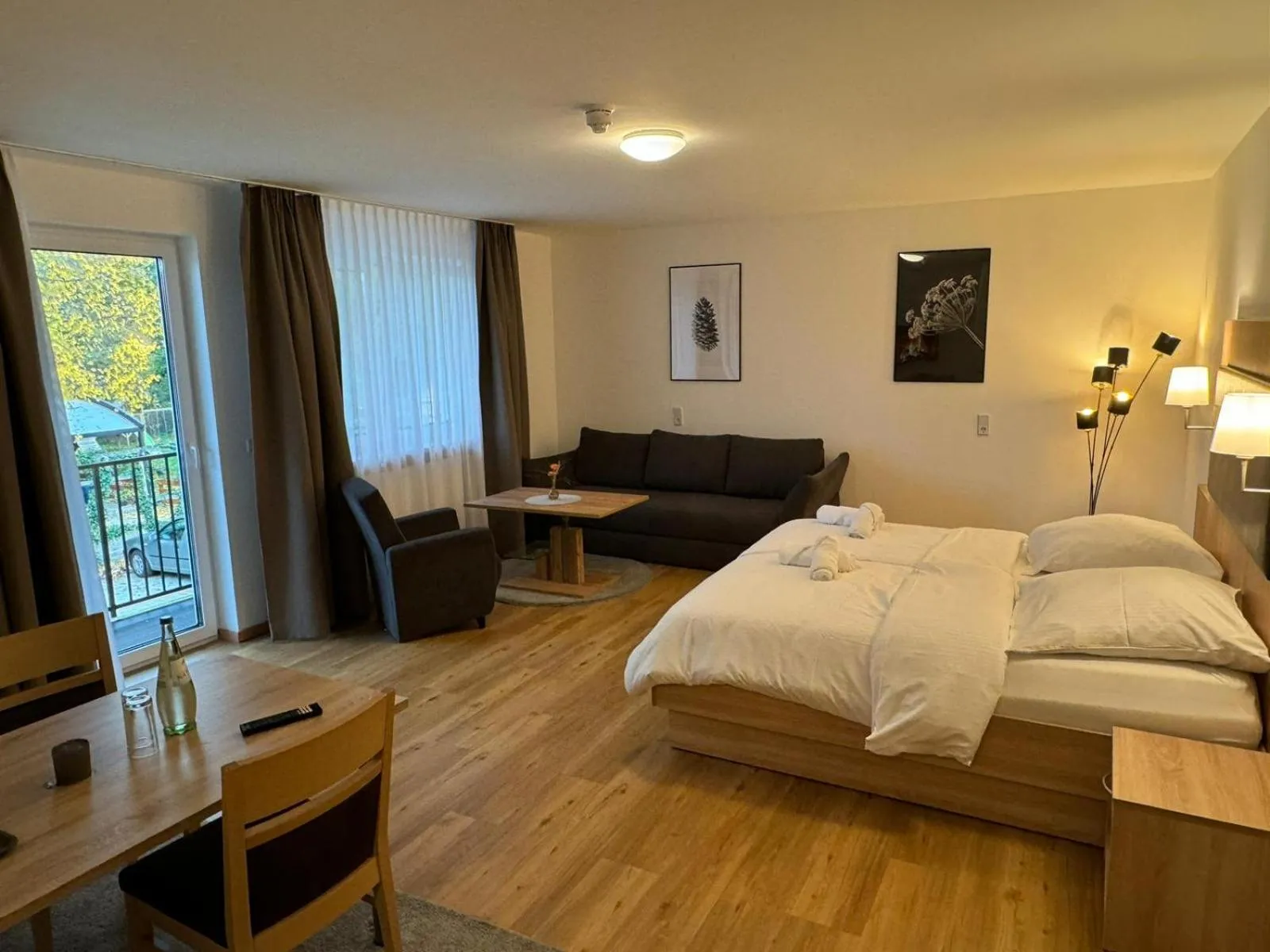 Bedroom, Bed in Motel Zur Dachsbaude