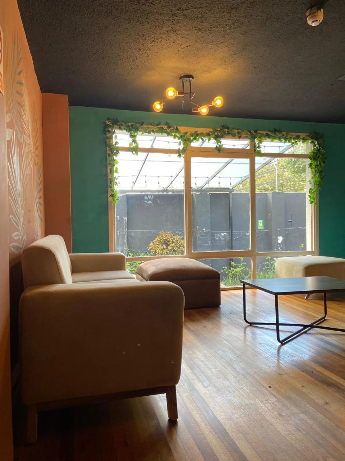Living room in Blue house La Floresta