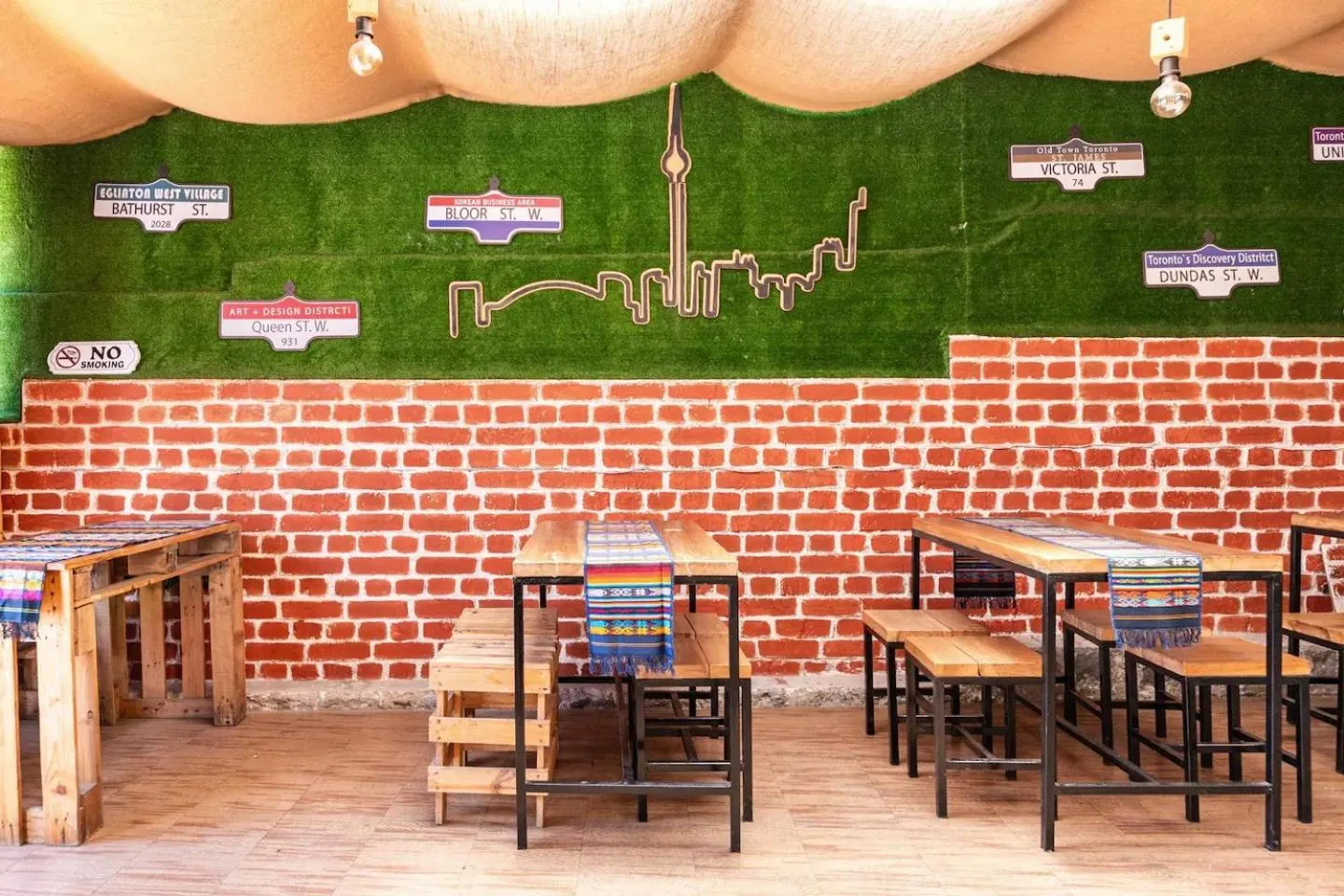 Restaurant/places to eat in Blue house La Floresta