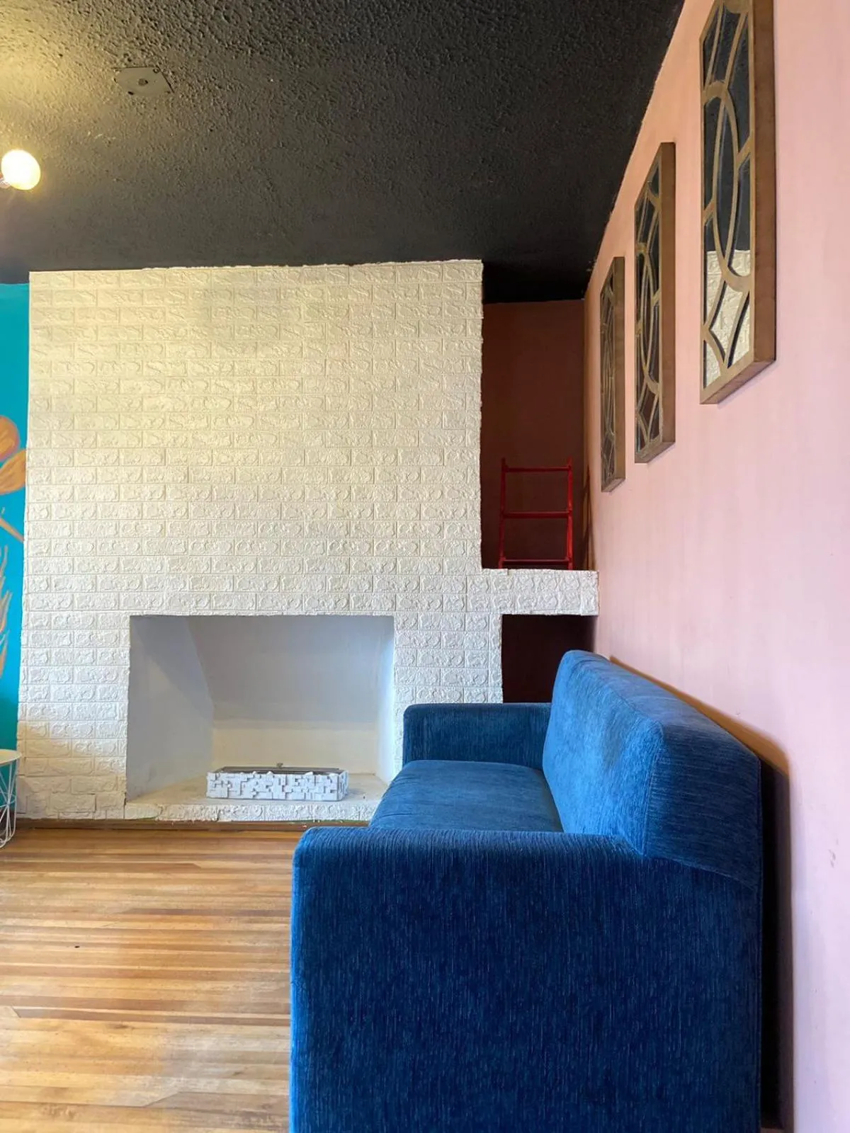 Living room in Blue house La Floresta