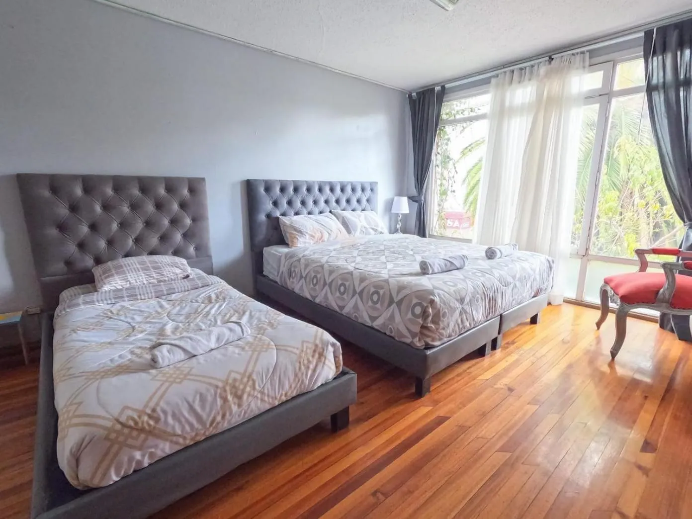 Bed in Blue house La Floresta