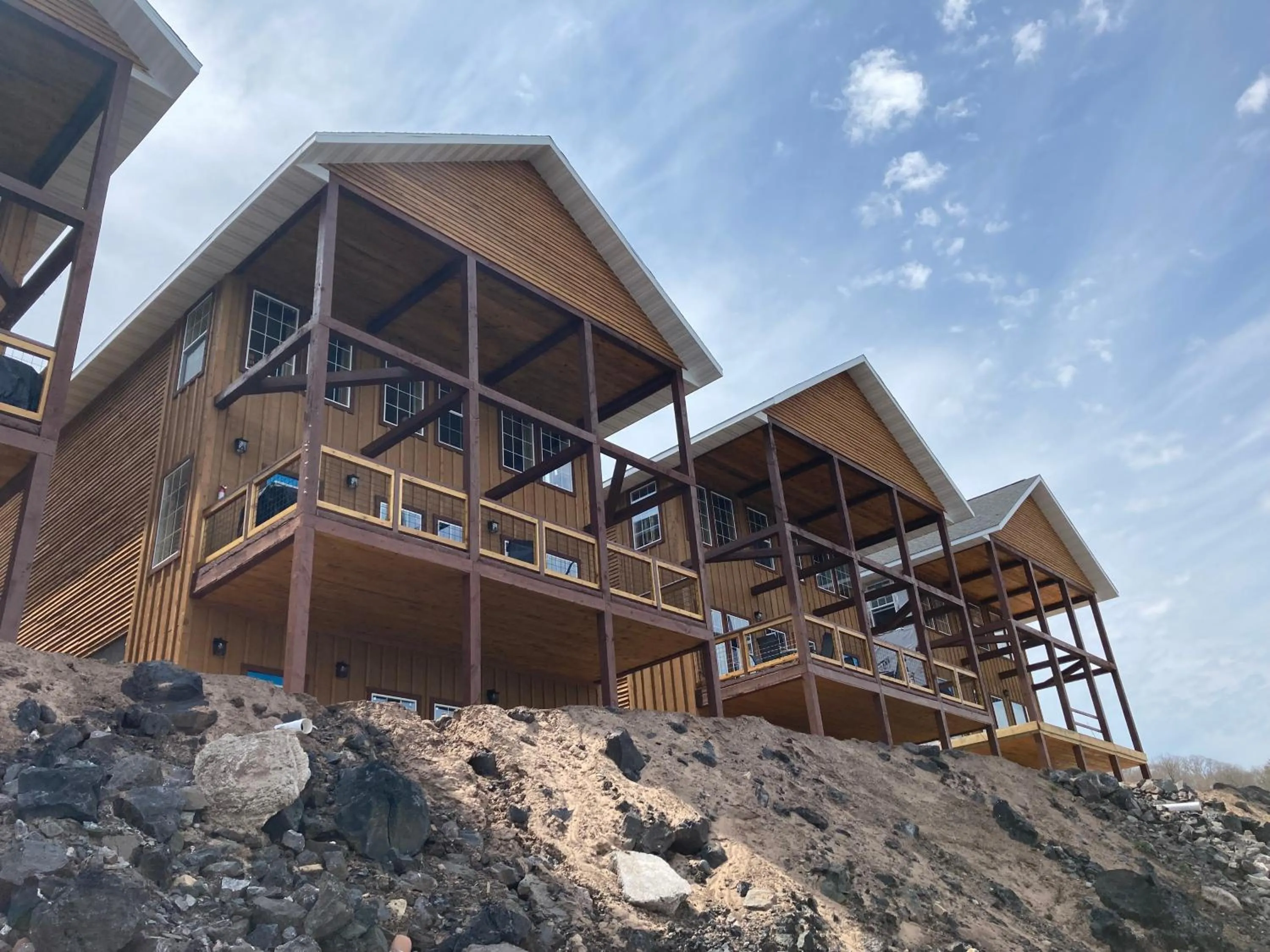 Property building in Keweenaw Waters Resort