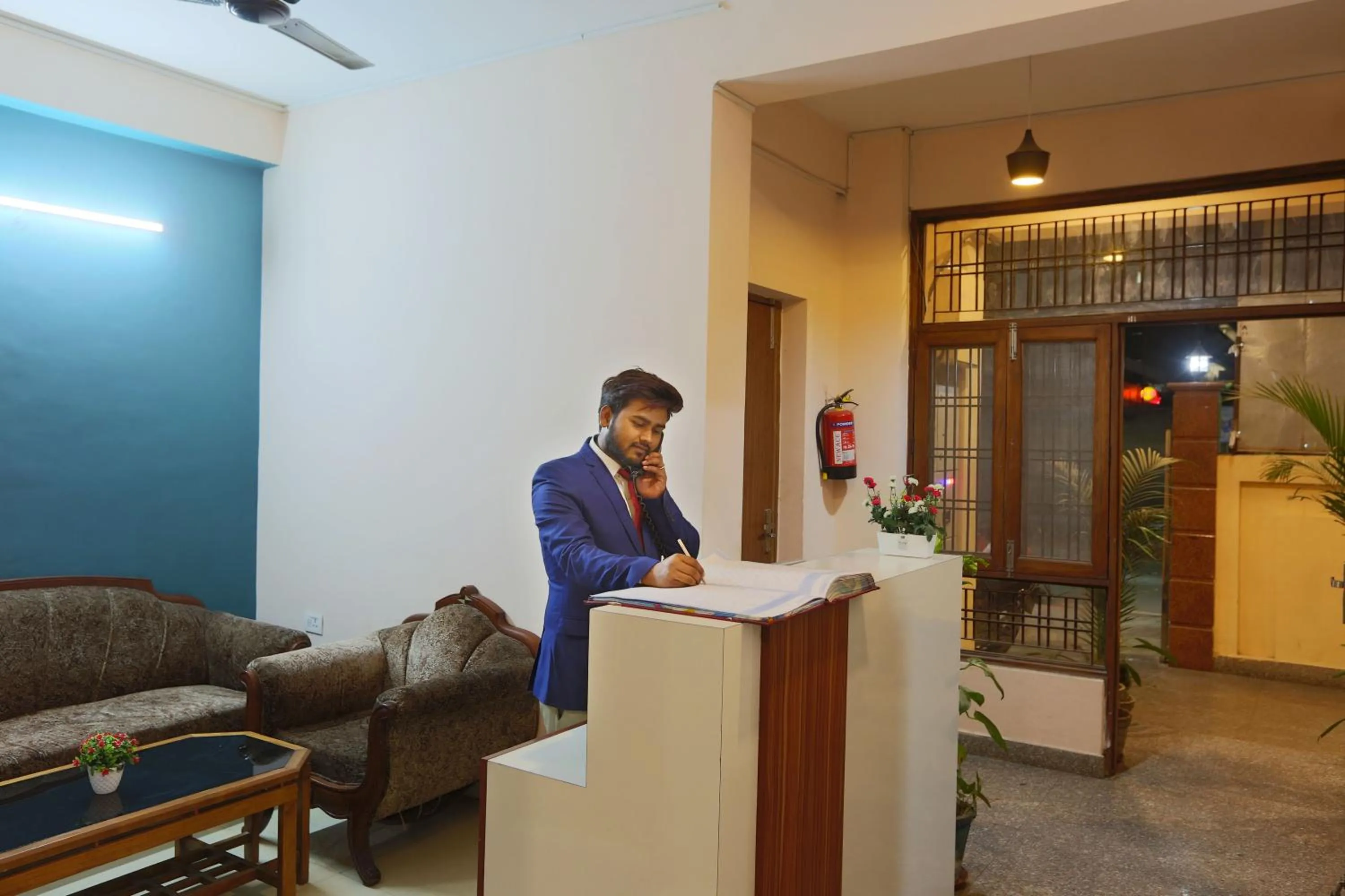 Lobby or reception in Hotel Ginger Palace By Aura