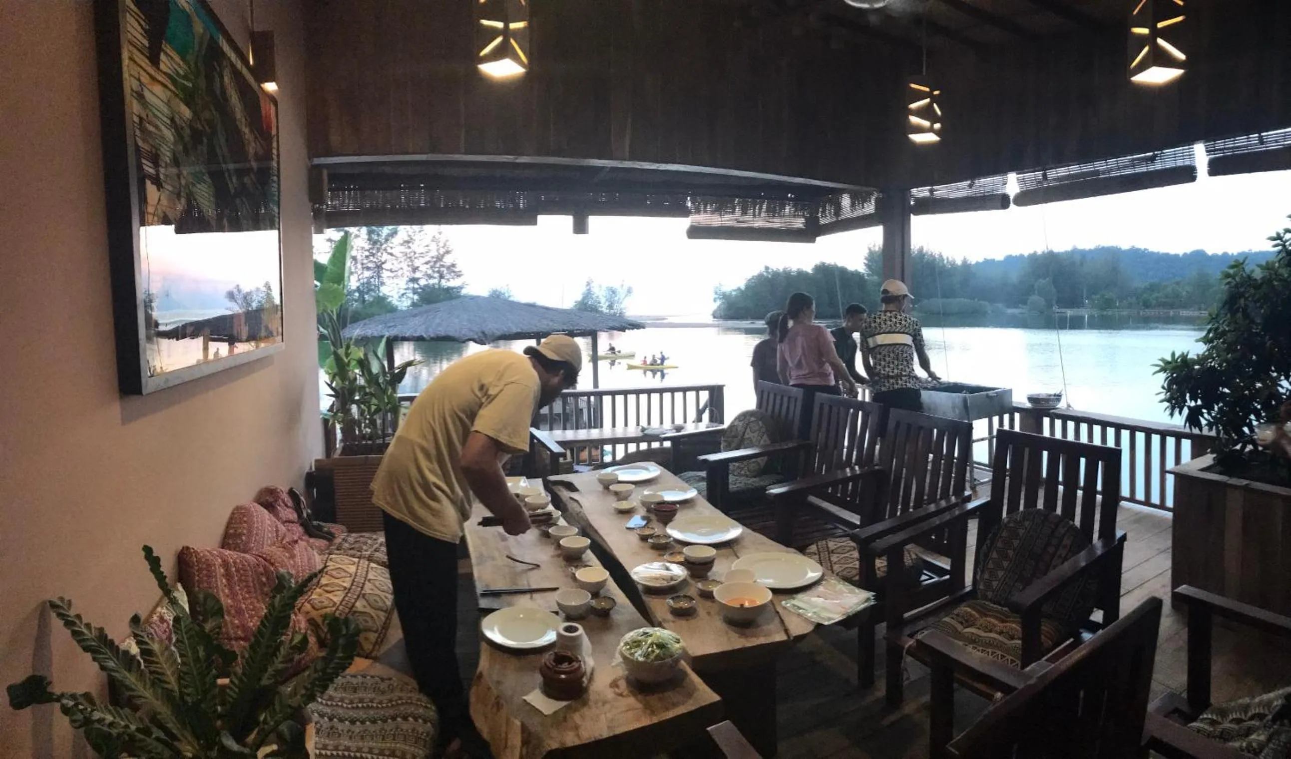 BBQ facilities in Eco Lagoon