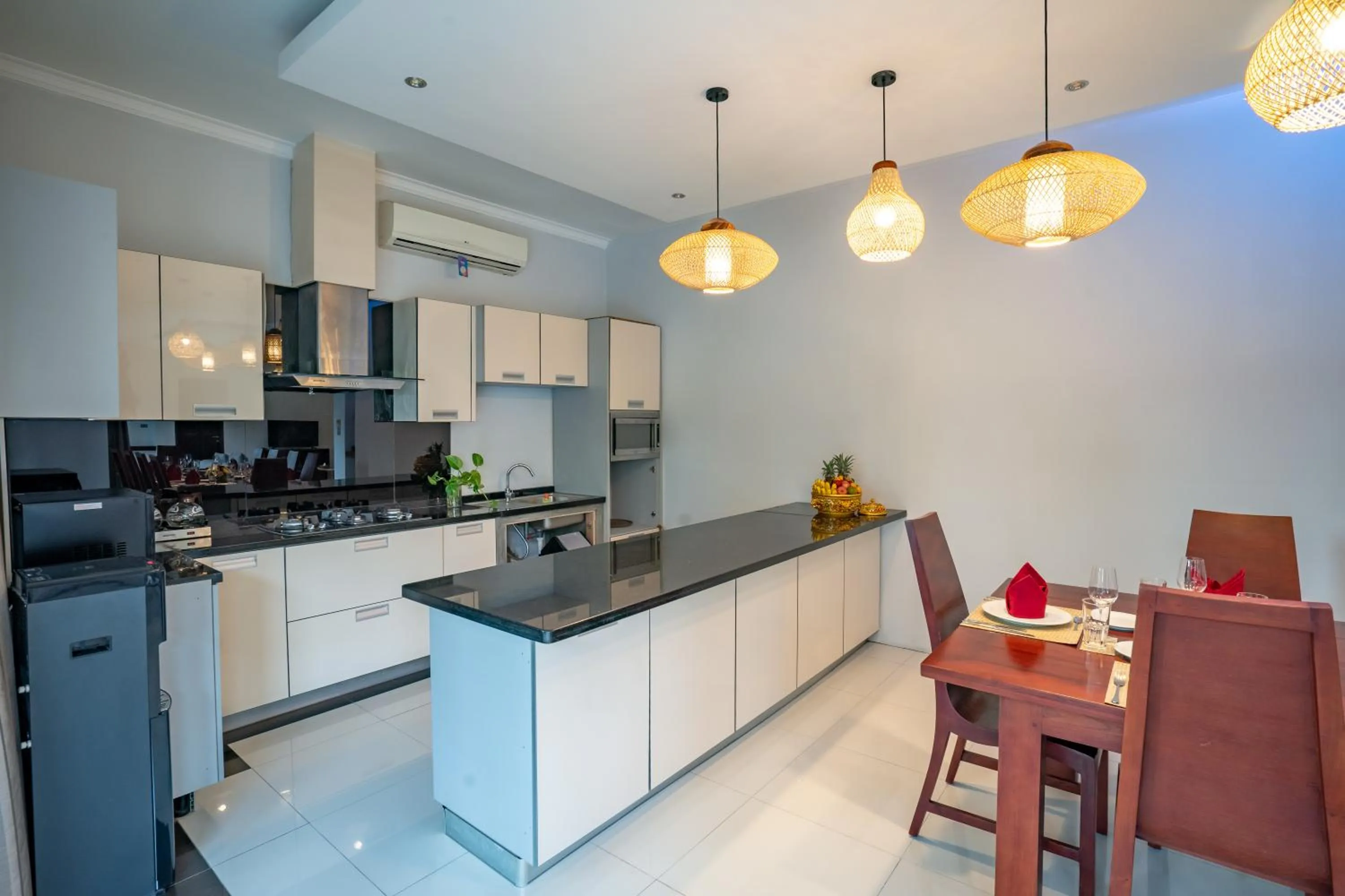 Dining area in Echo Suji Villa