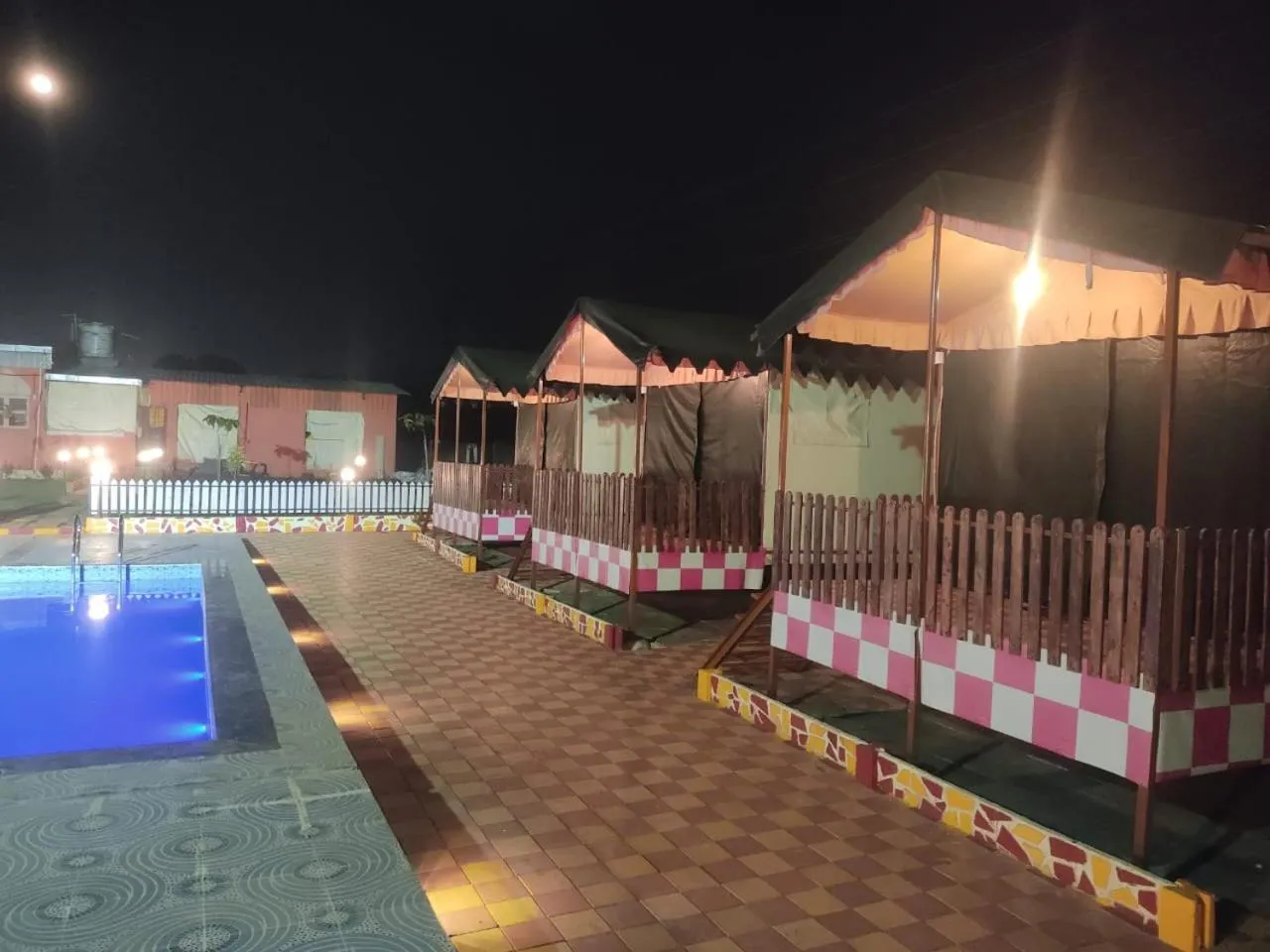 Night in Panshet Camping