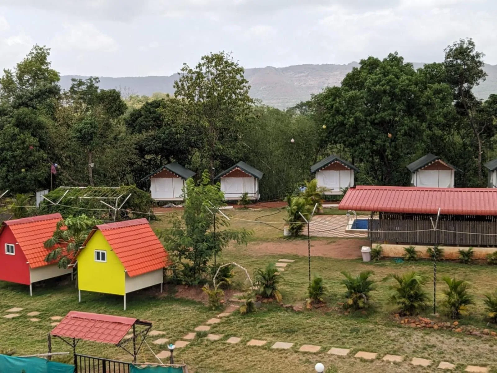 Day in Panshet Camping