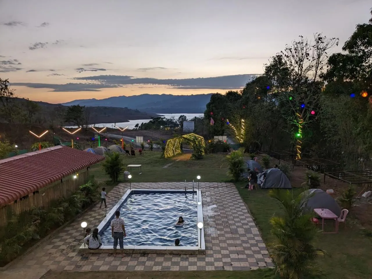 Day in Panshet Camping