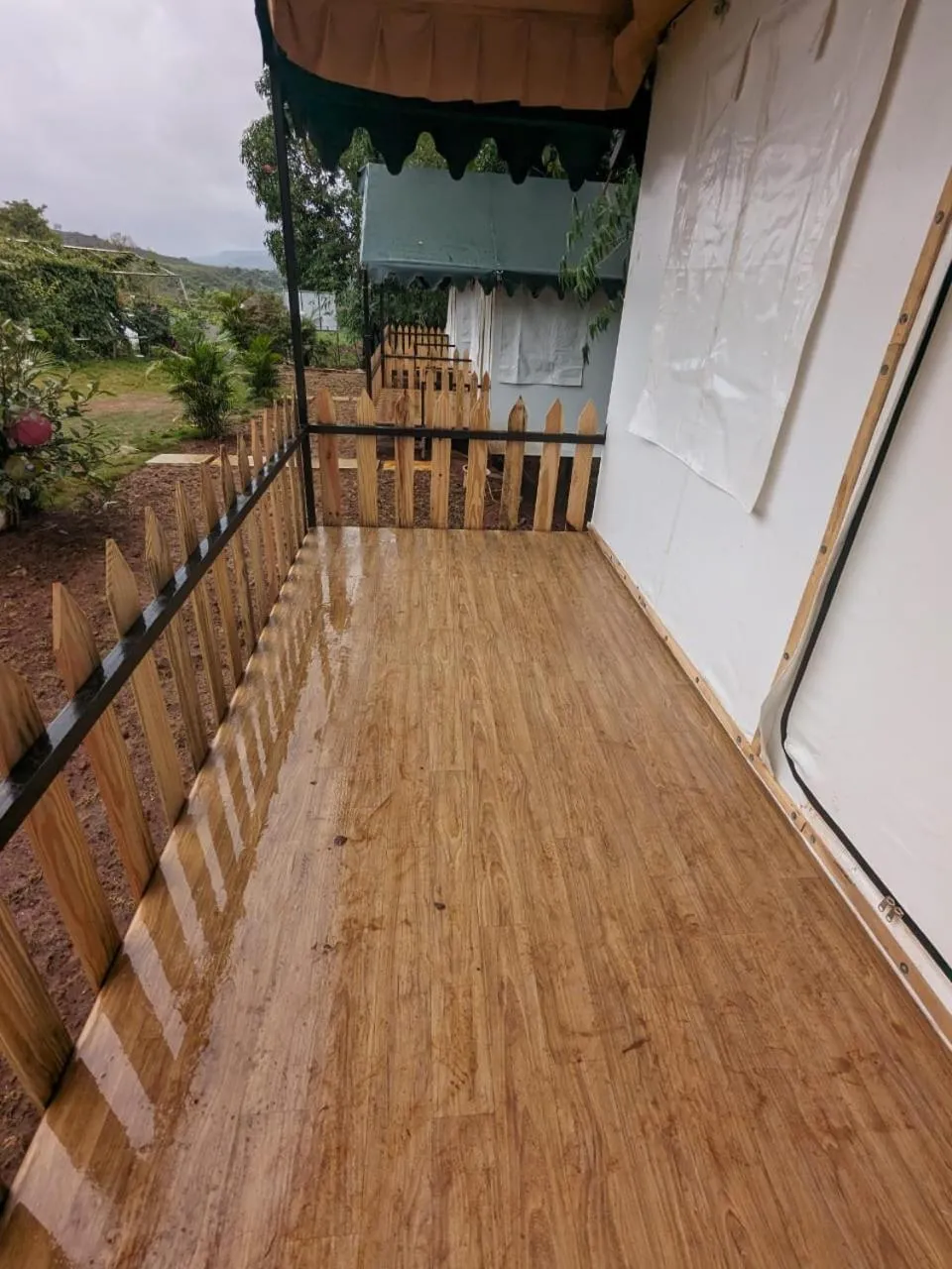 Natural landscape in Panshet Camping