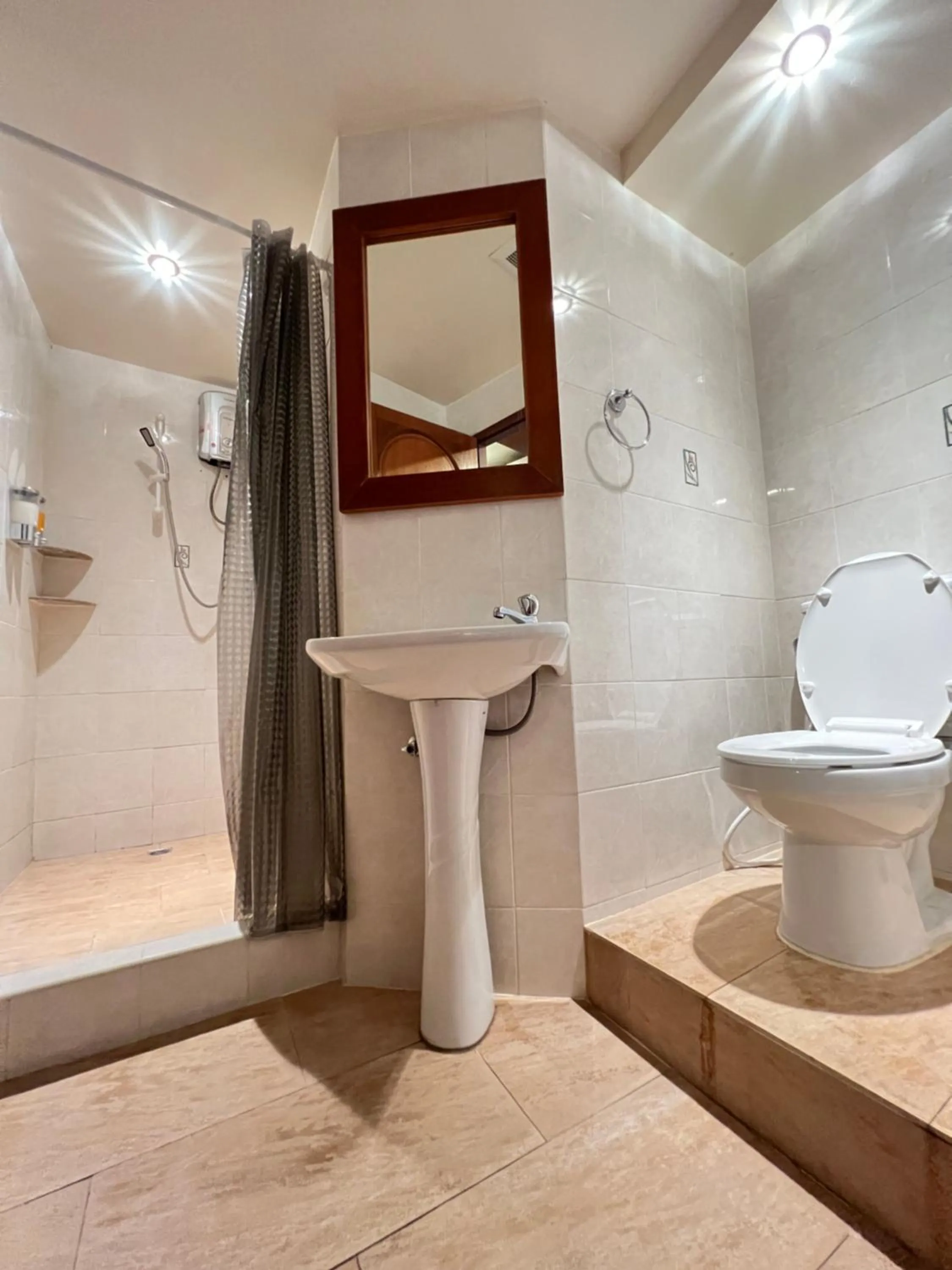 Family Room with Balcony in Seaside Palace Hotel