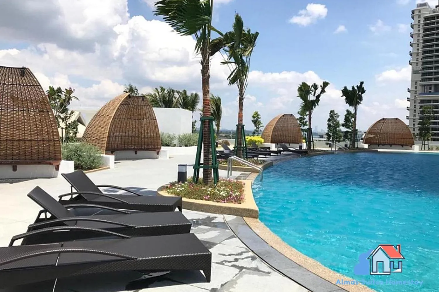 Garden in Almas Suites @ Puteri Harbour