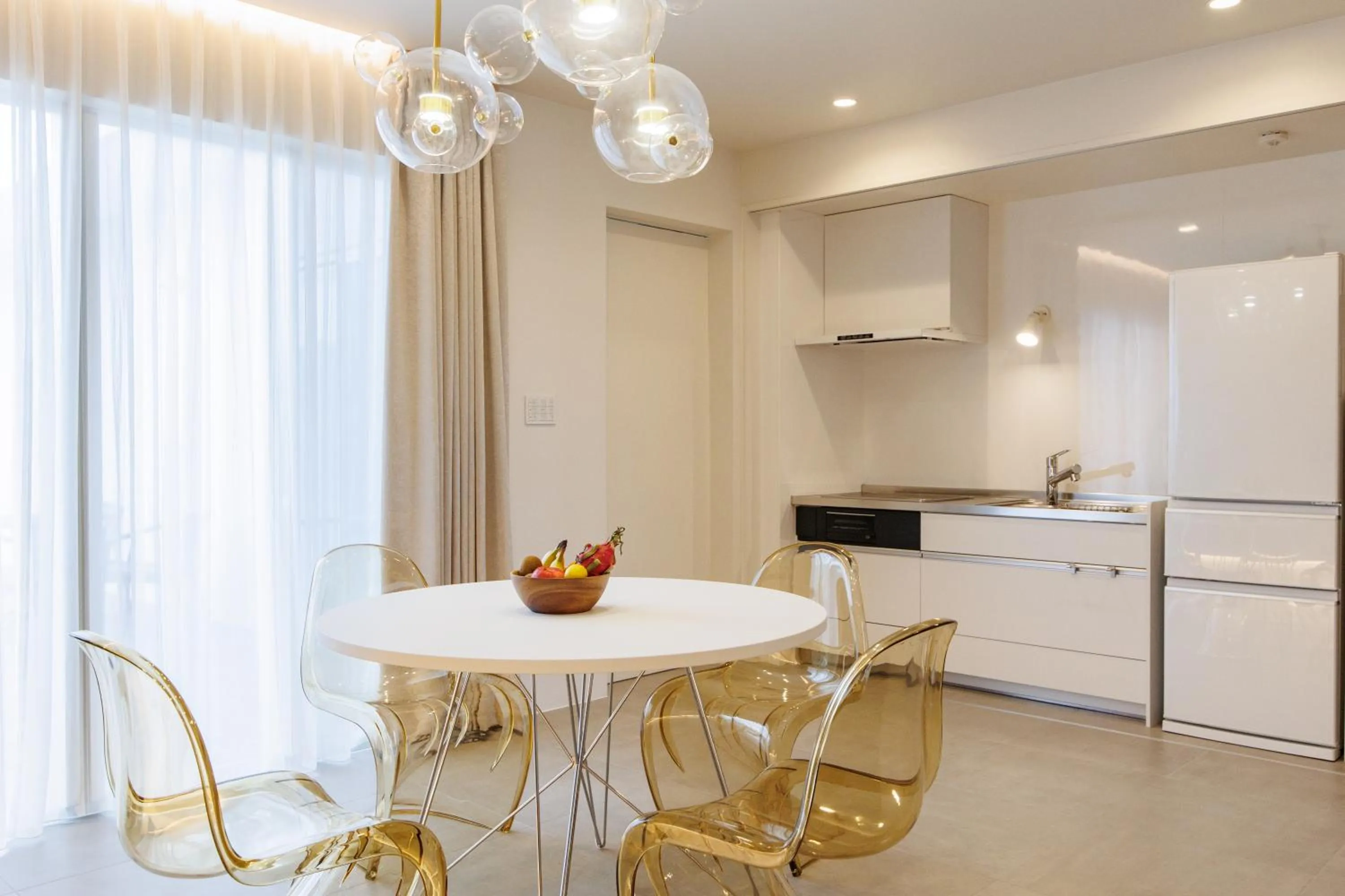 Dining area in Crystal Villa Bayside