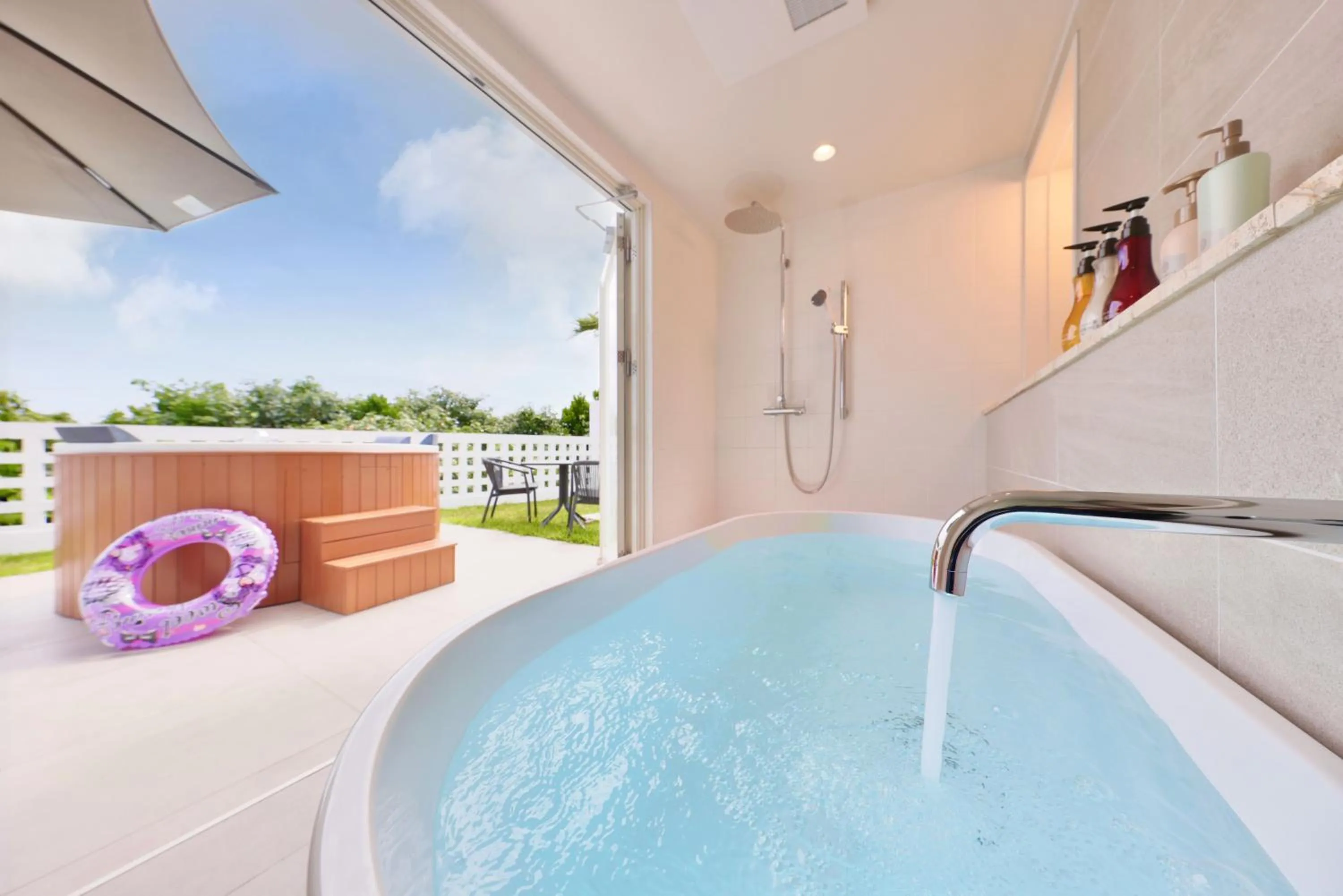 Bath in Crystal Villa Bayside