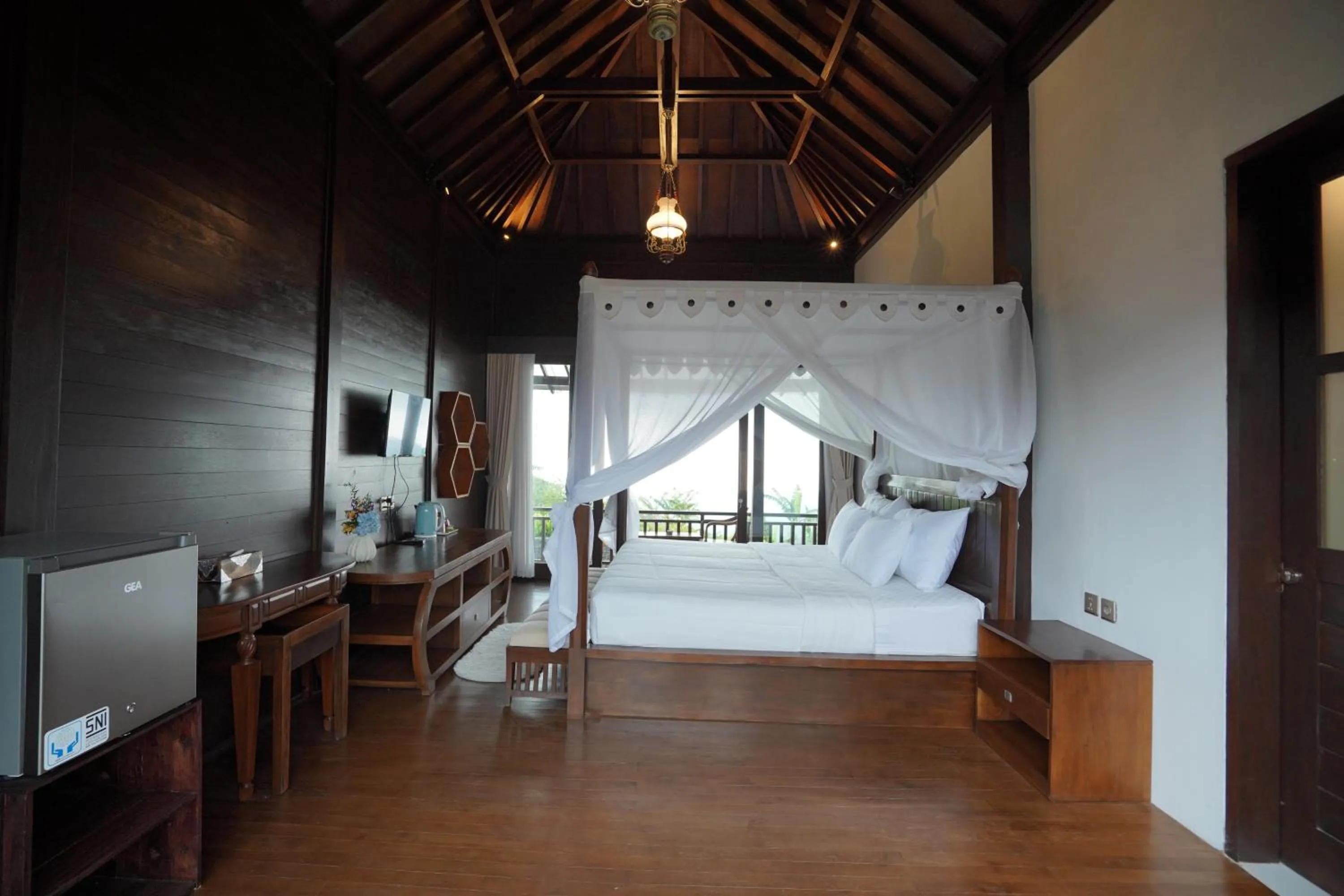 Bed in Shankara Munduk Bali