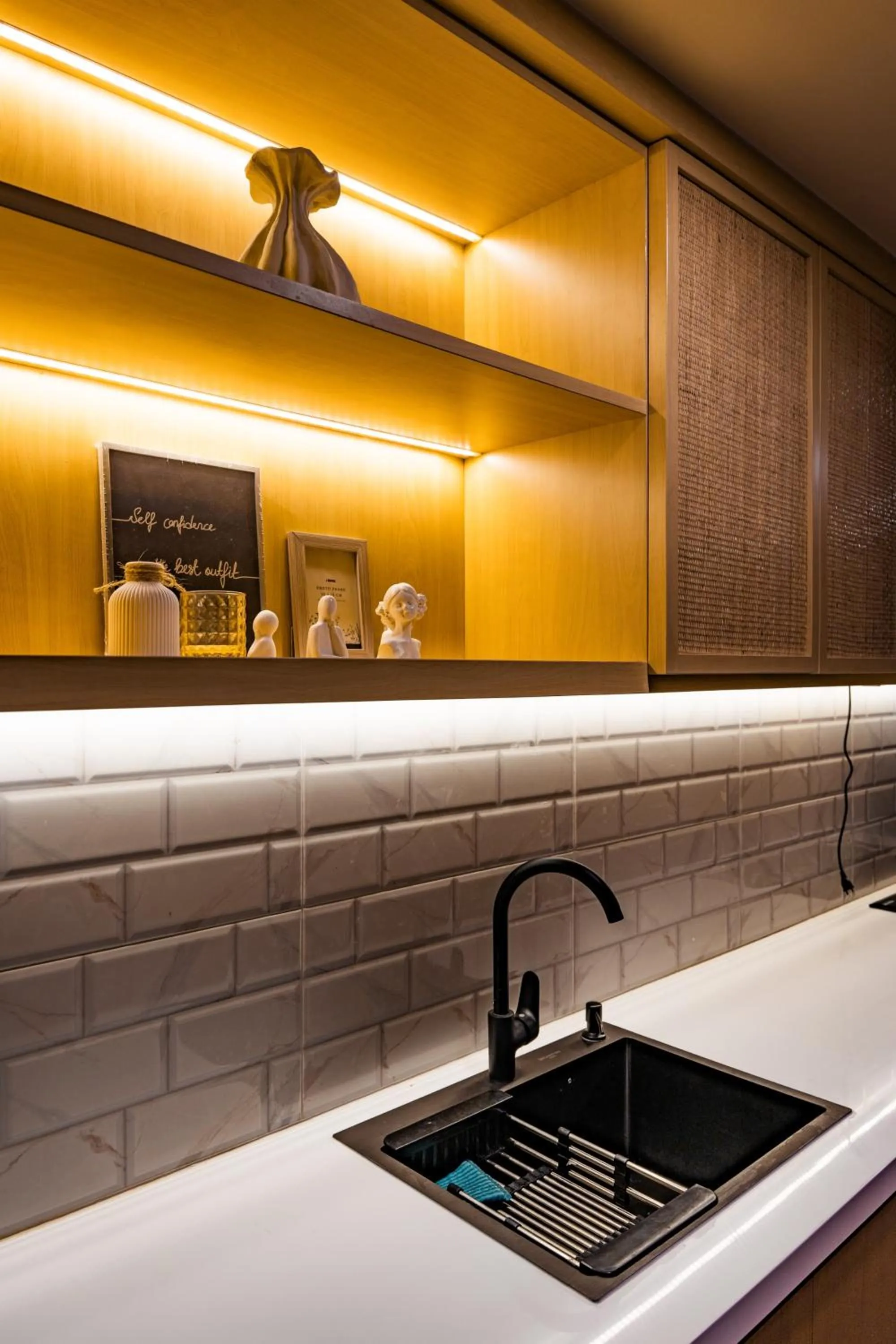 Kitchen or kitchenette in Shankara Munduk Bali