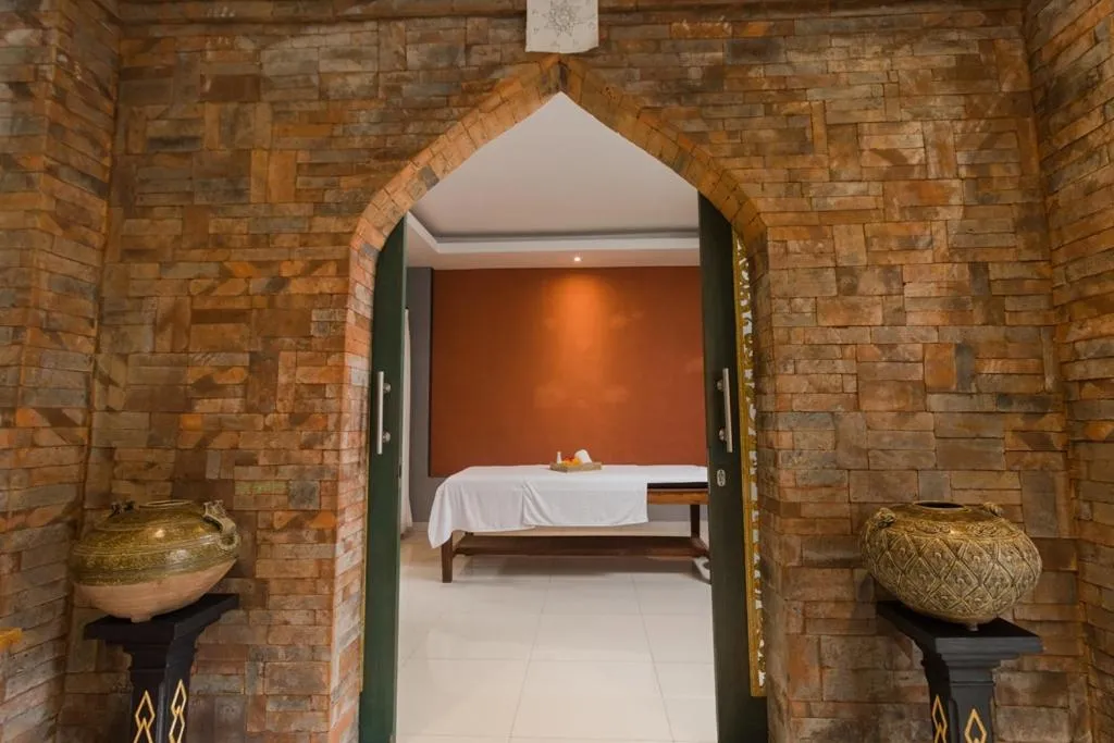 Bed in Nawa Sakti Ubud Suite