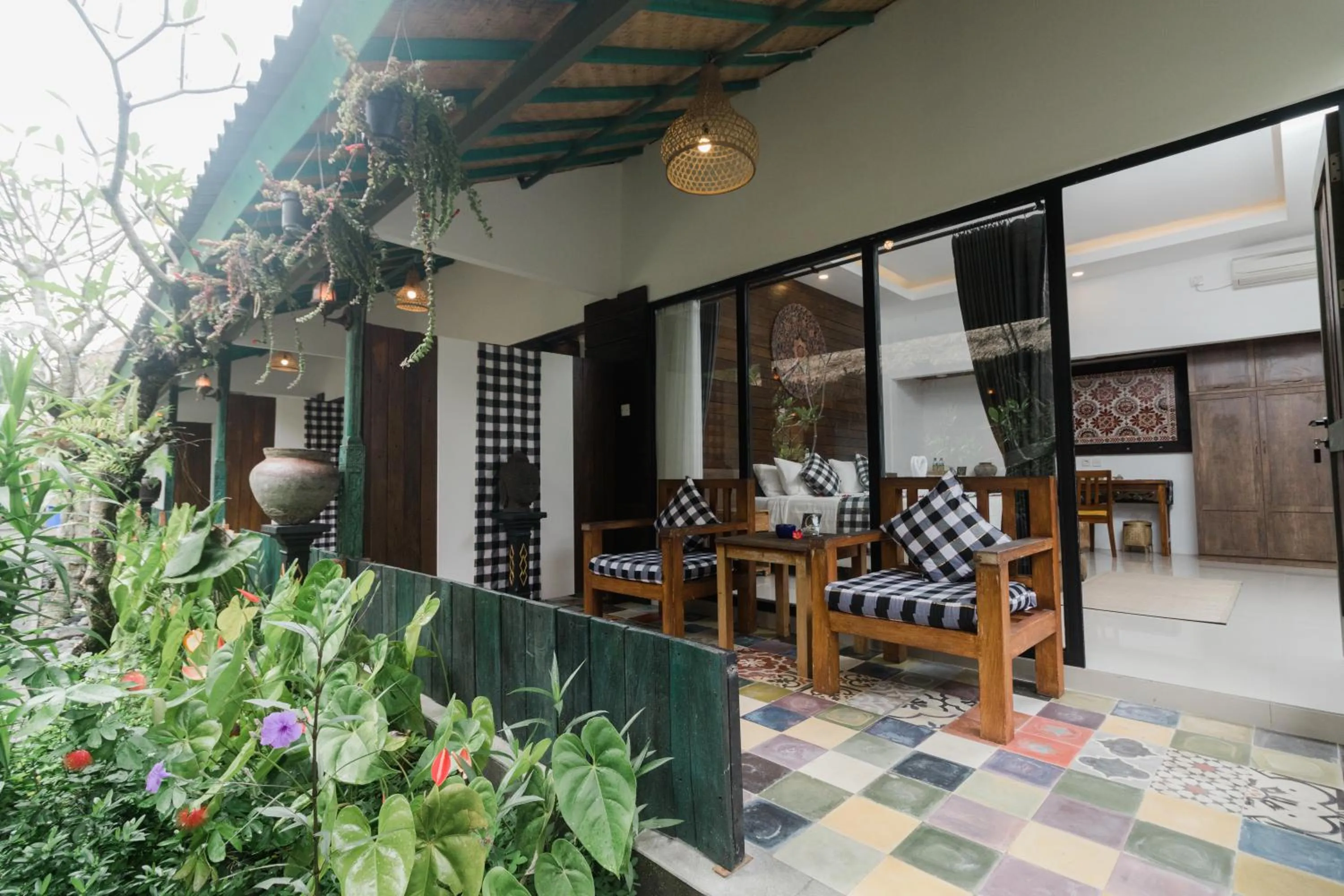 Balcony/Terrace in Nawa Sakti Ubud Suite