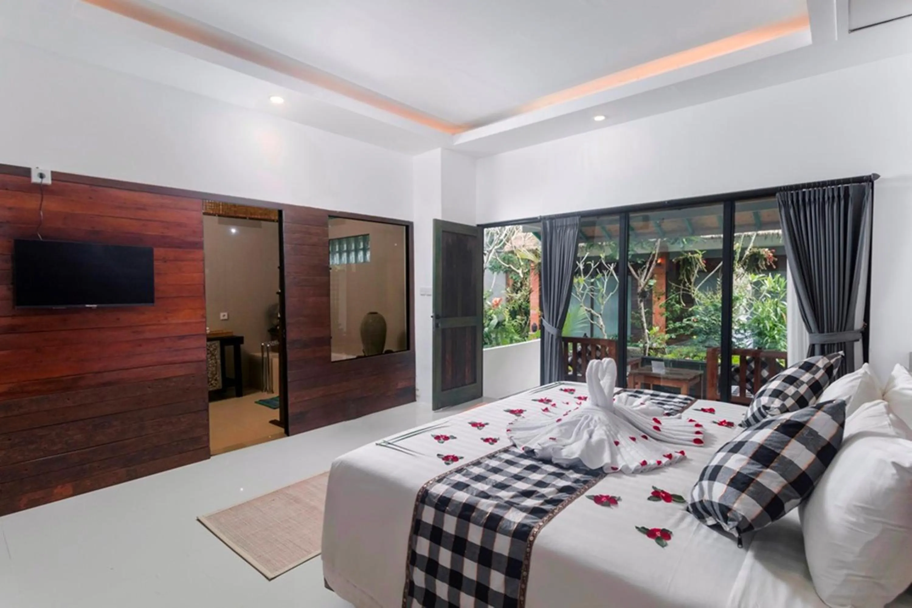 Bedroom, Bed in Nawa Sakti Ubud Suite