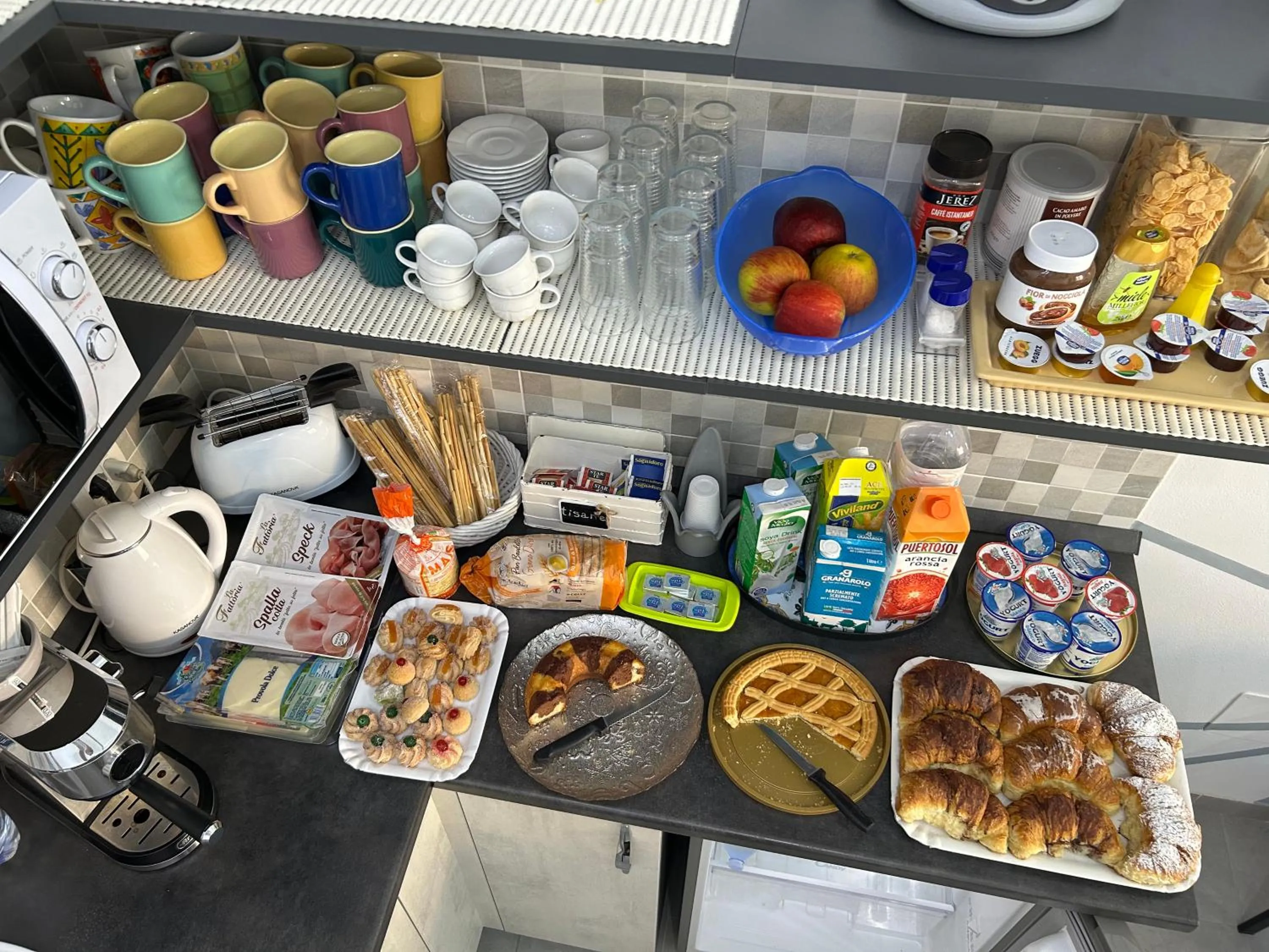 Kitchen or kitchenette in B&B Ramura