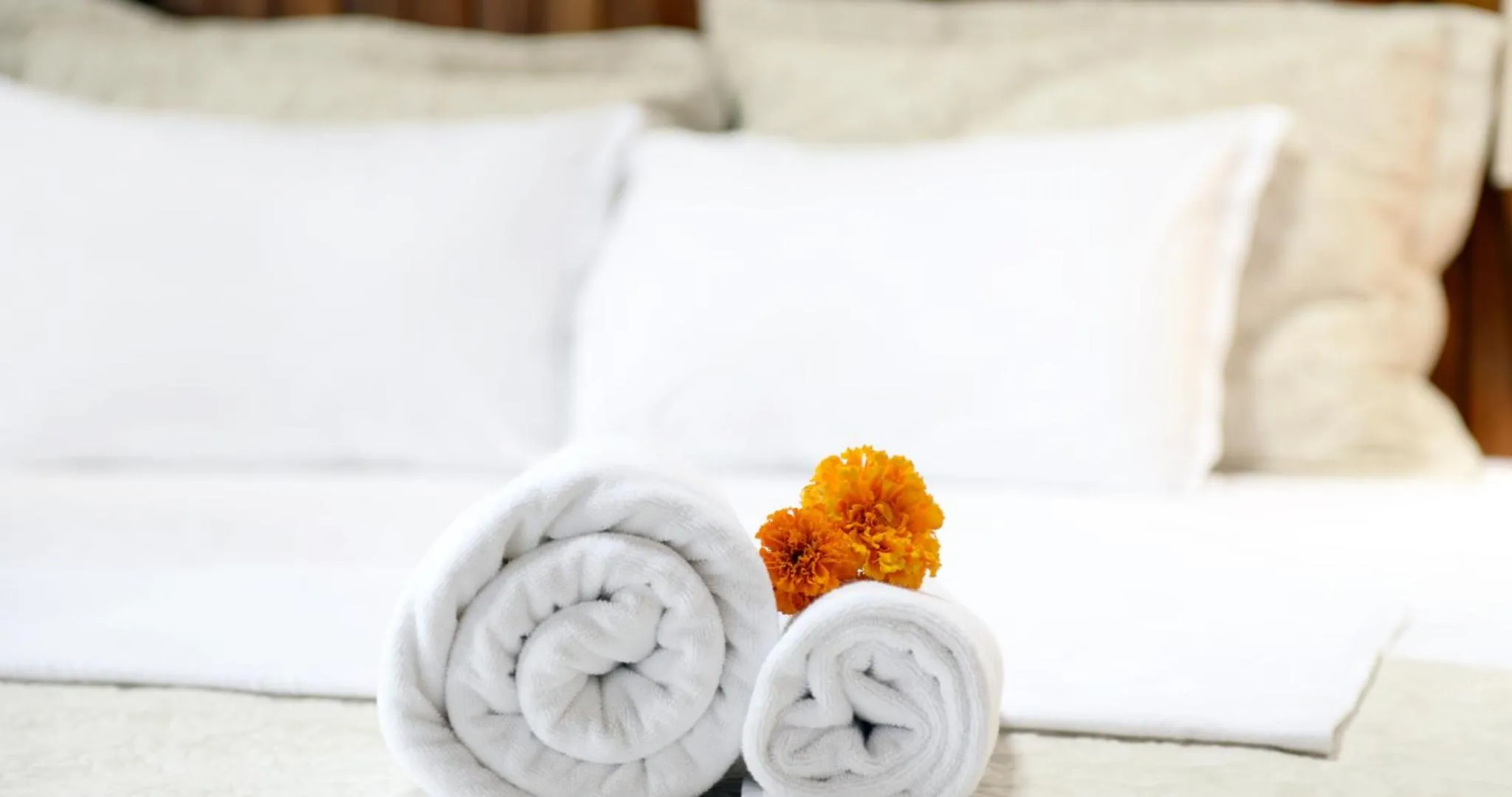 Bed in Sailor Hotel Pattaya