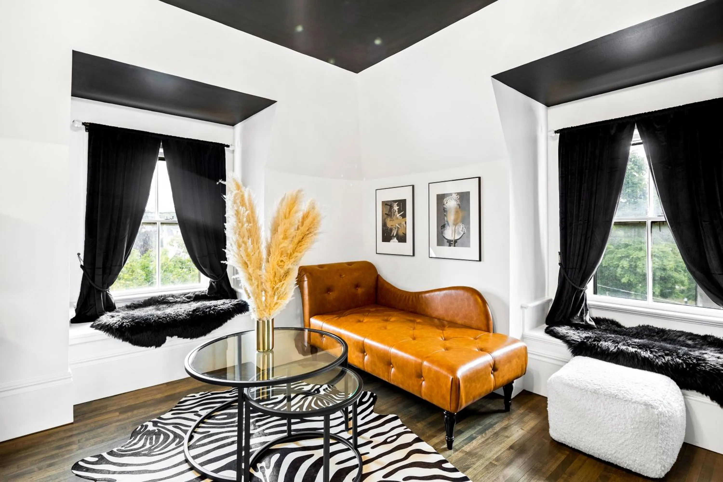 Seating area in The Coach House