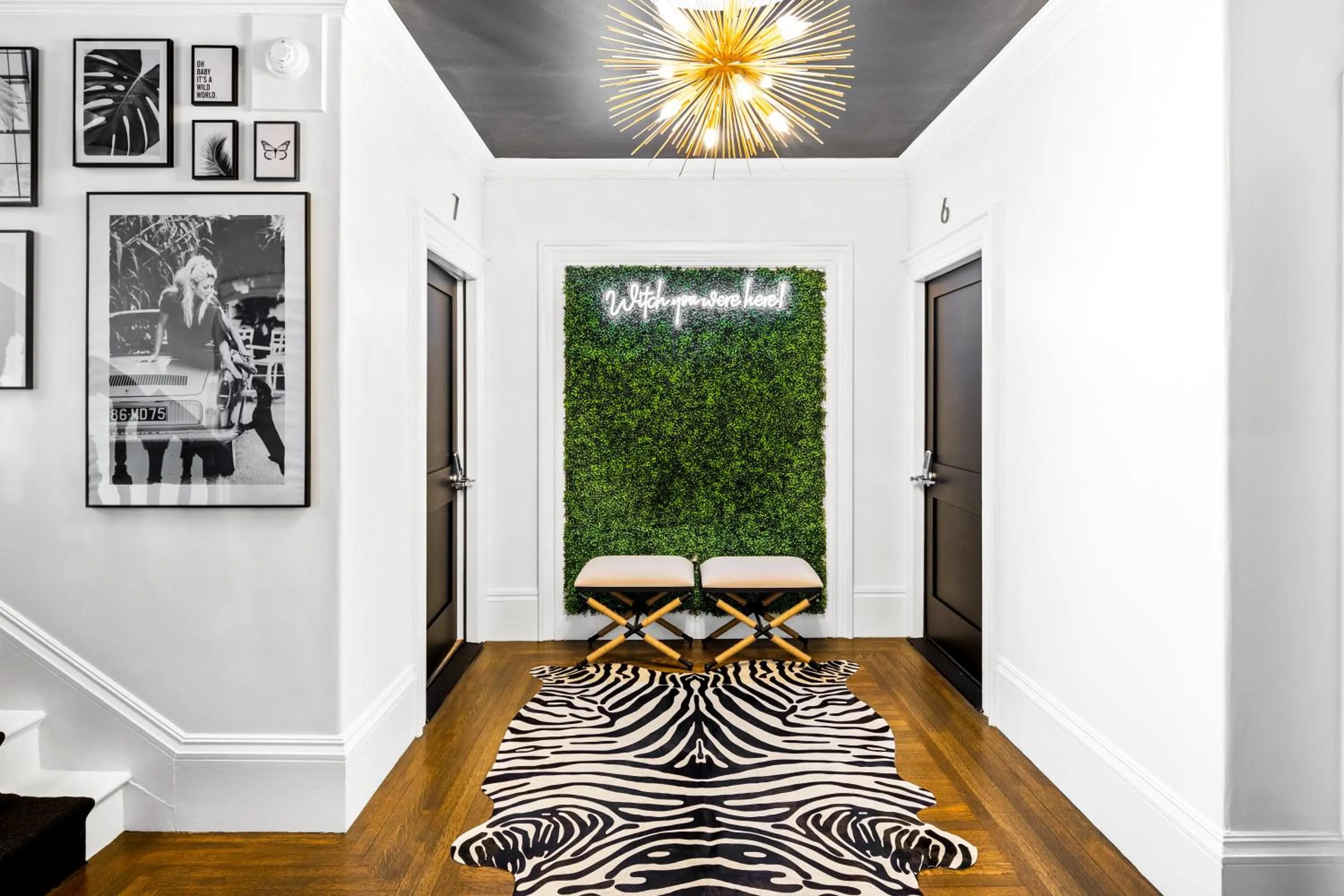 Decorative detail in The Coach House