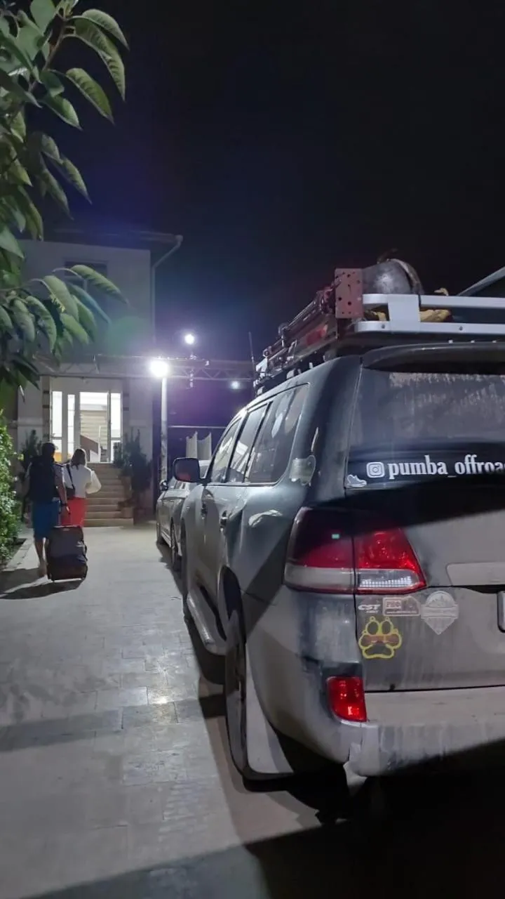 Facade/entrance in ABS Guest House Osh