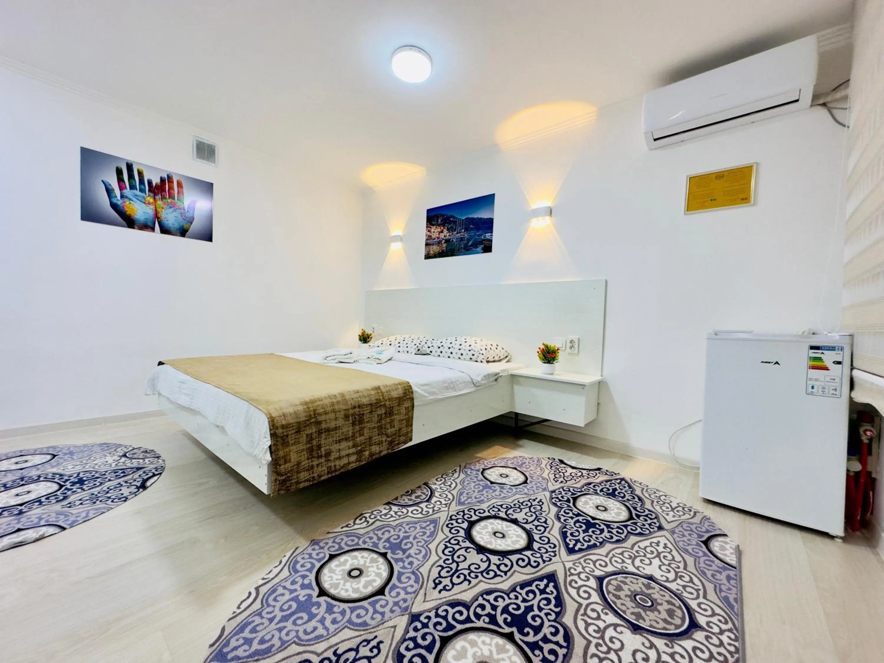 Bed in ABS Guest House Osh