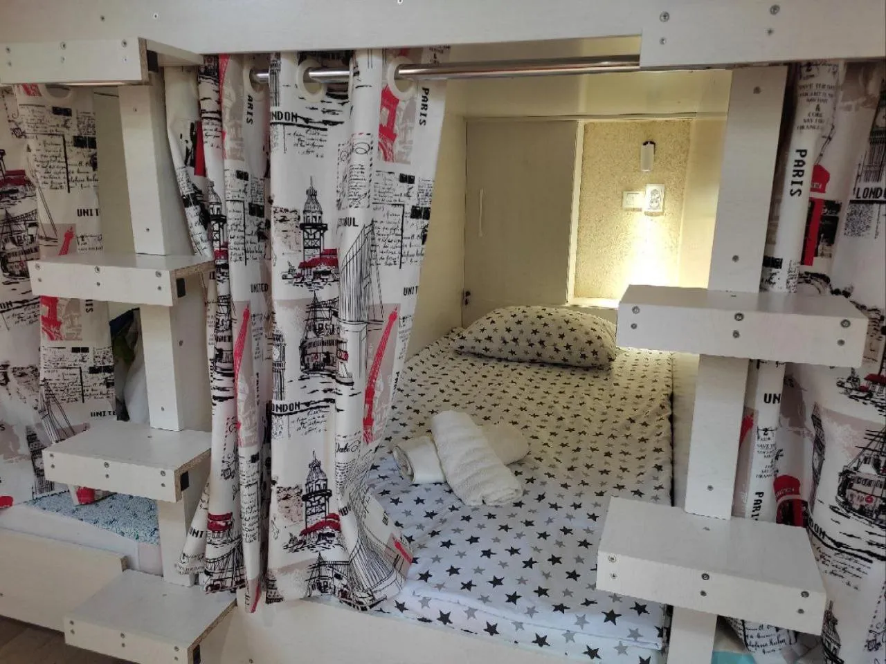 Bed in ABS Guest House Osh