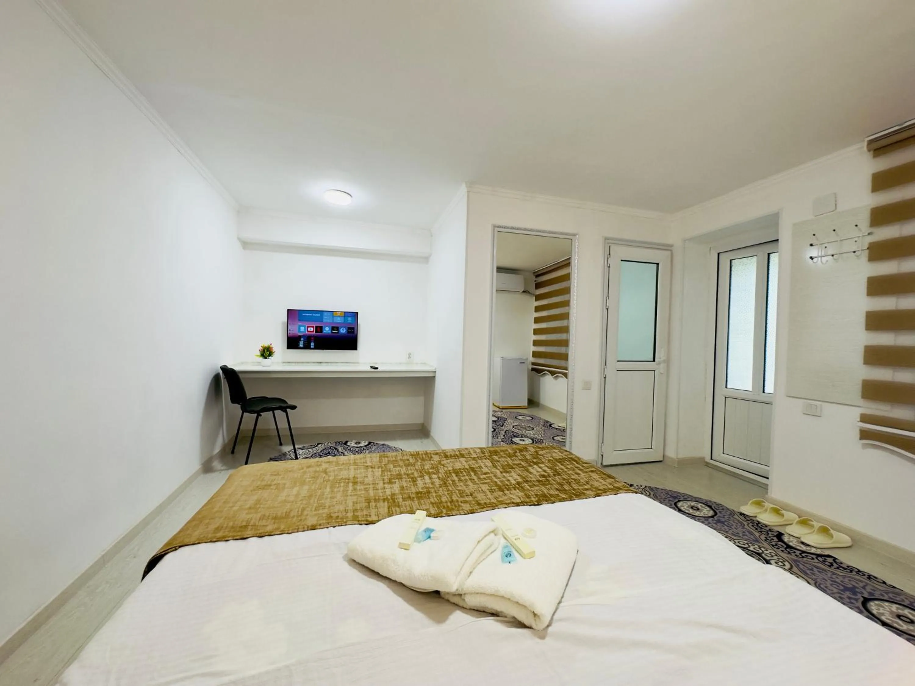 Bed in ABS Guest House Osh